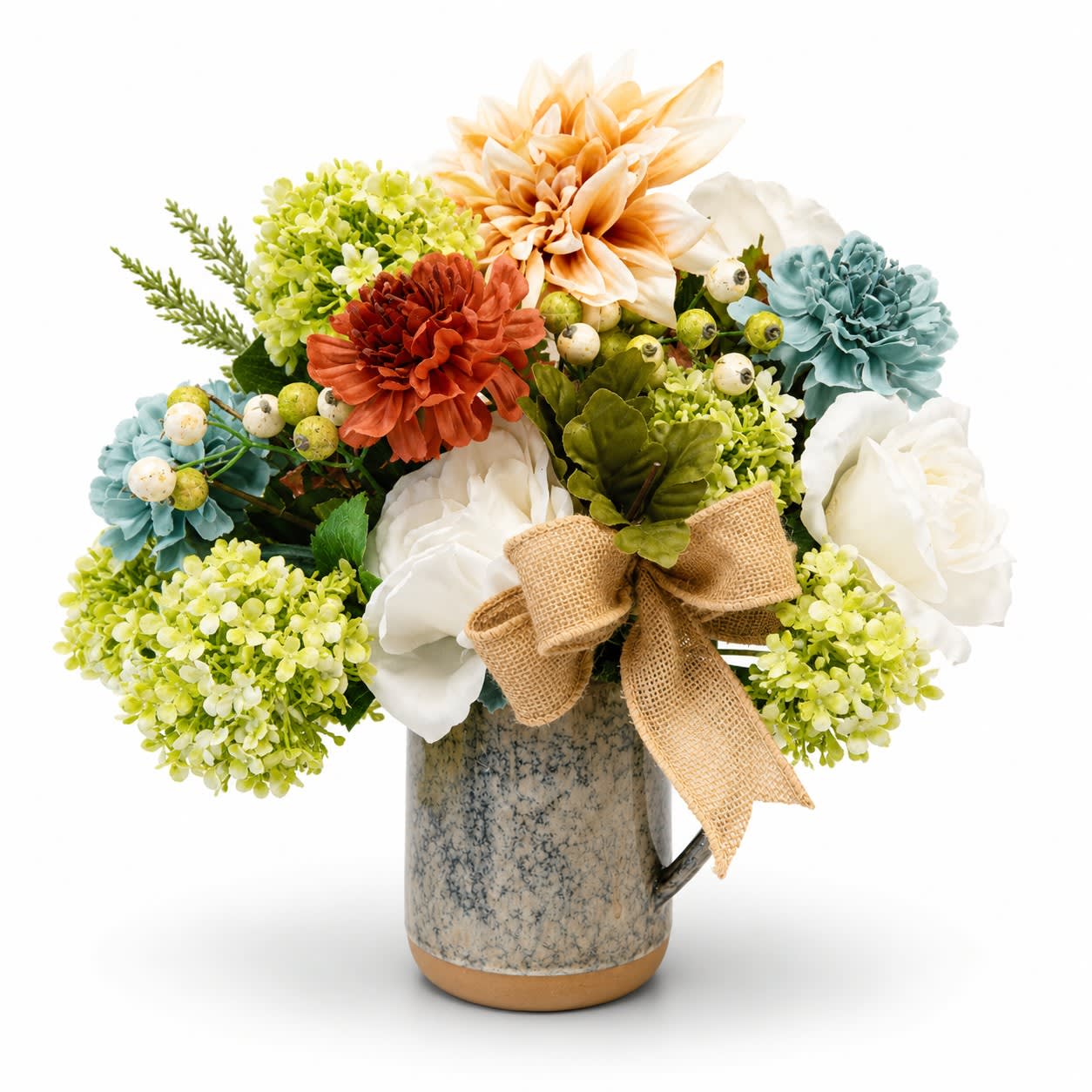 French Style Silk Arrangement Flower Bouquet