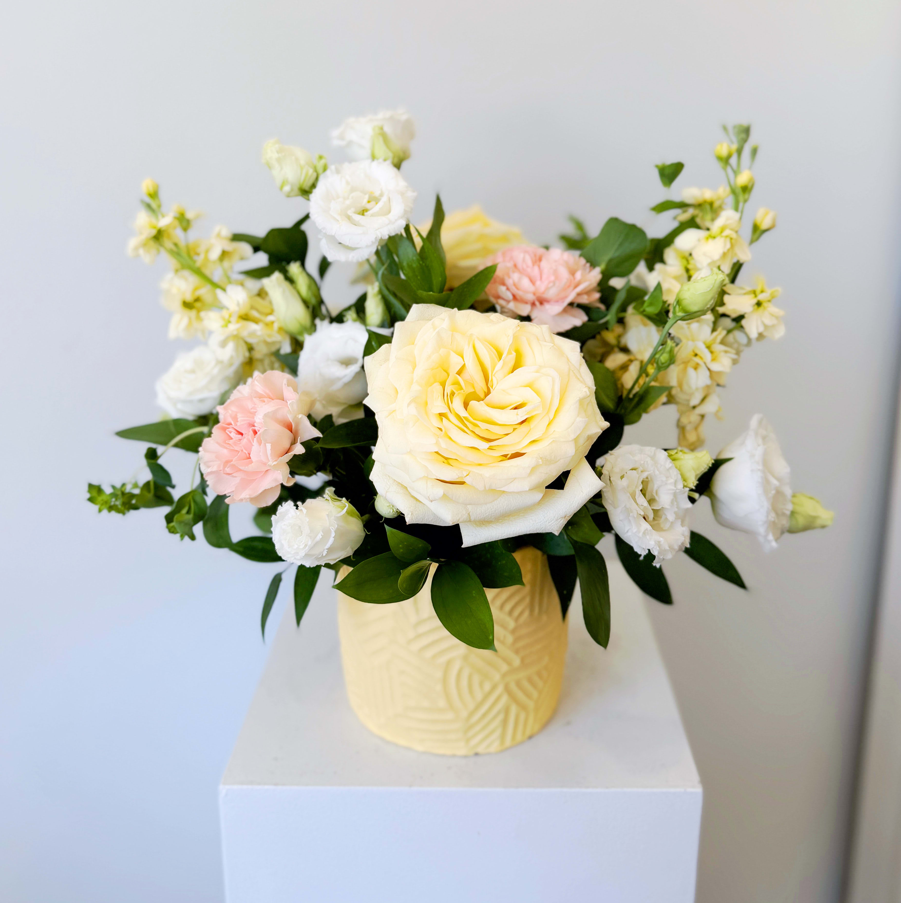Lemon Sorbet Flower Bouquet