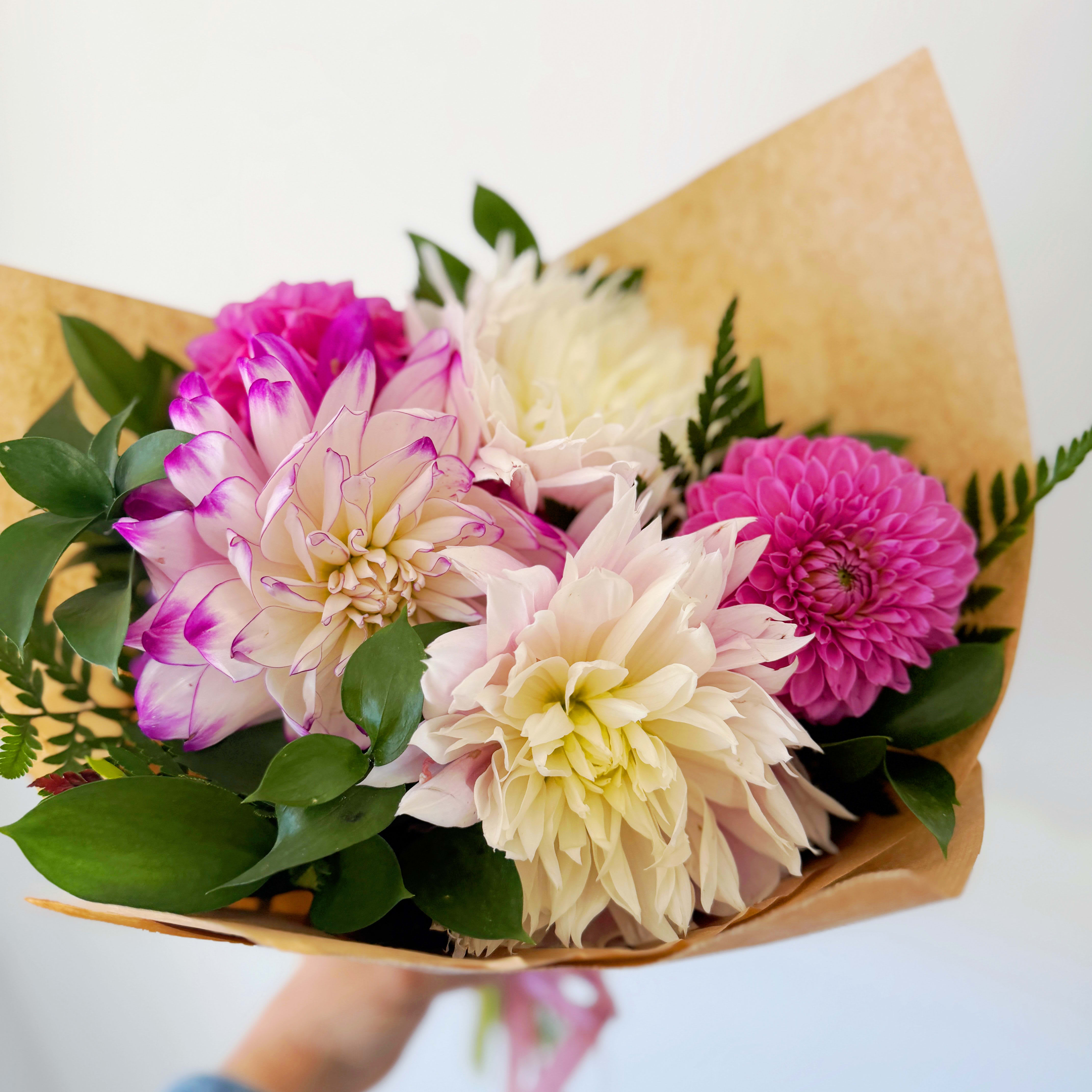 Local Market Bunch Dahlias