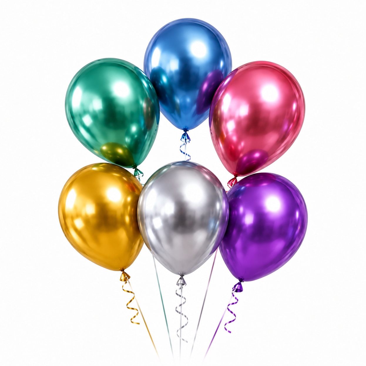 Chrome Latex Balloons