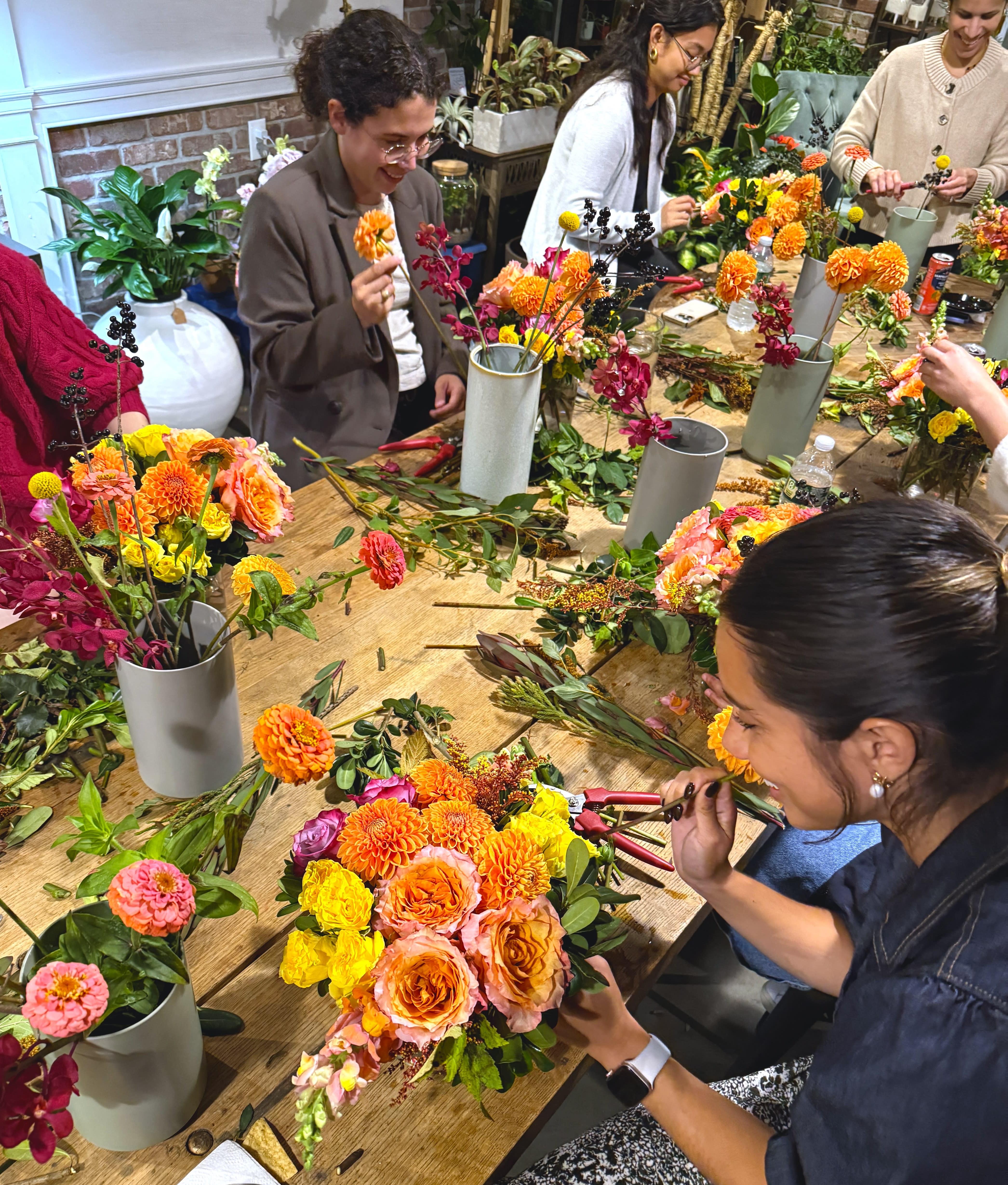 October 17th Autumn Floral Workshop Flower Bouquet