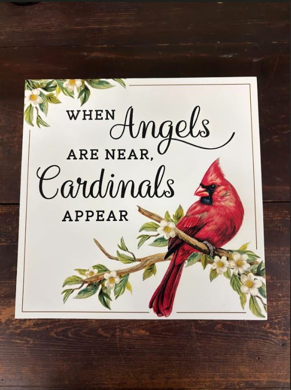 CARDINAL SYMPATHY BOXES WHT/BLK/RED/GREEN/BROWN