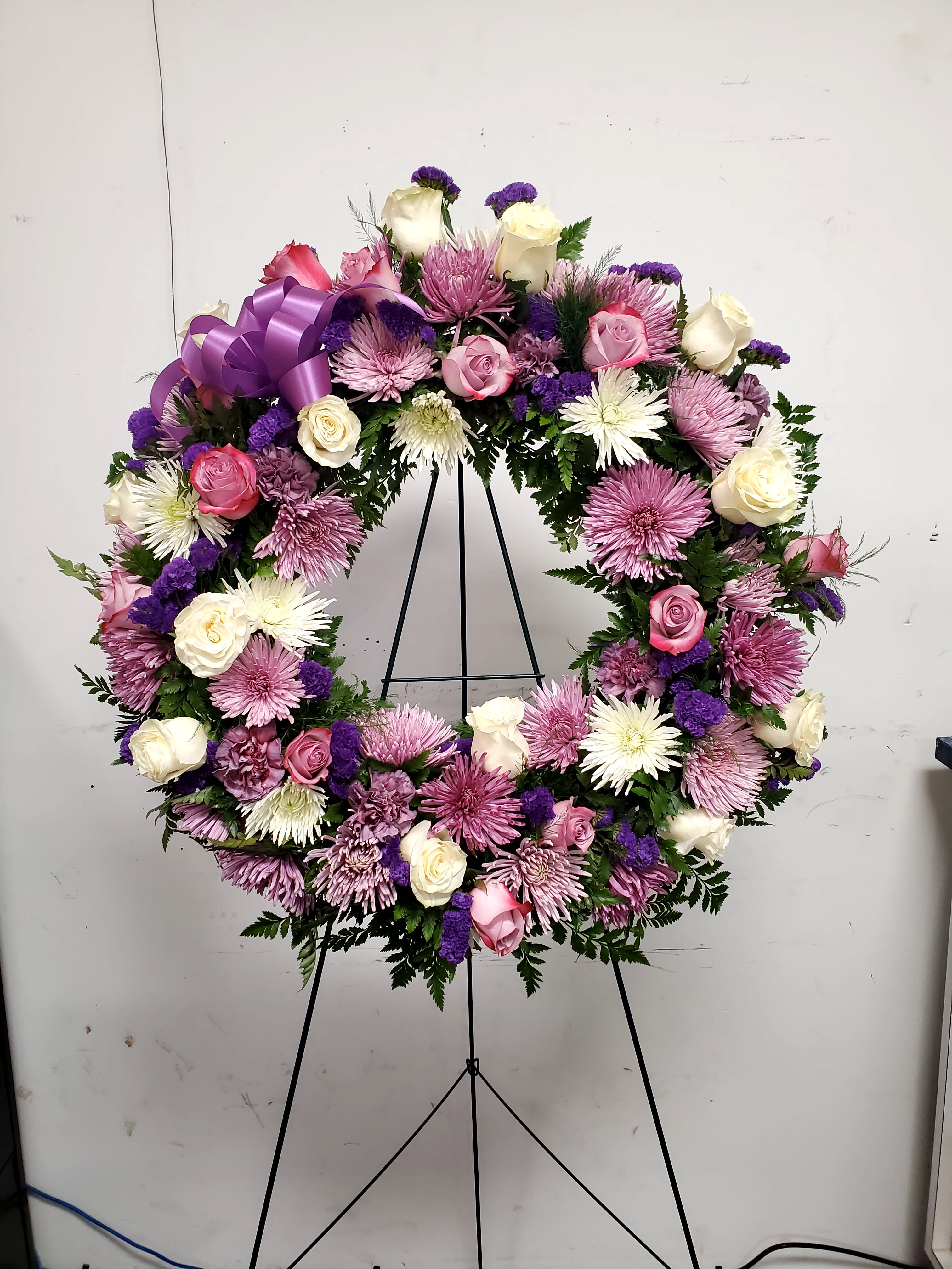 Eternal Lavender Remembrance Wreath