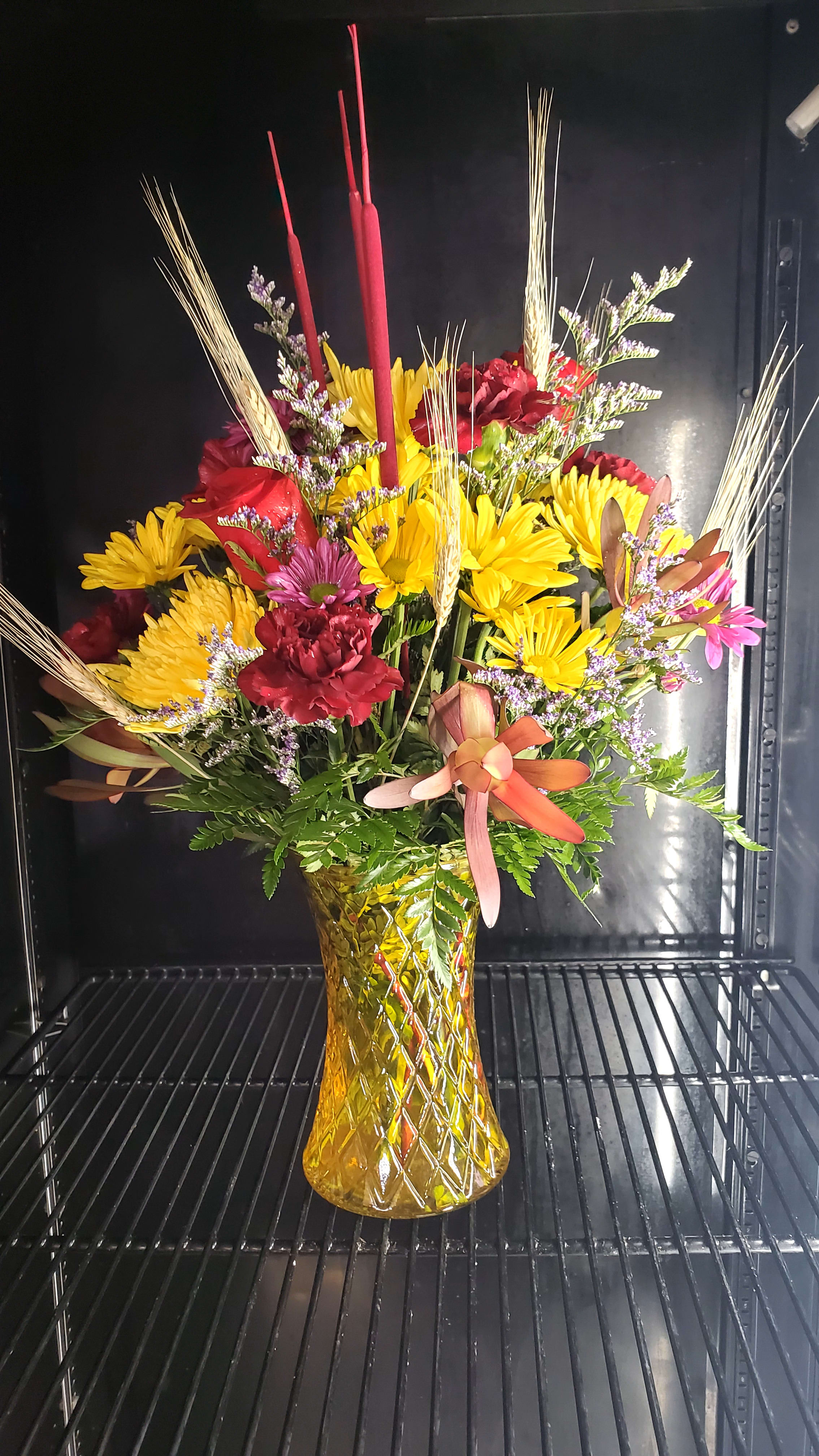 Golden Harvest Celebration Flower Bouquet