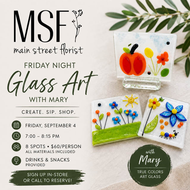 Friday Night Art Glass with Mary