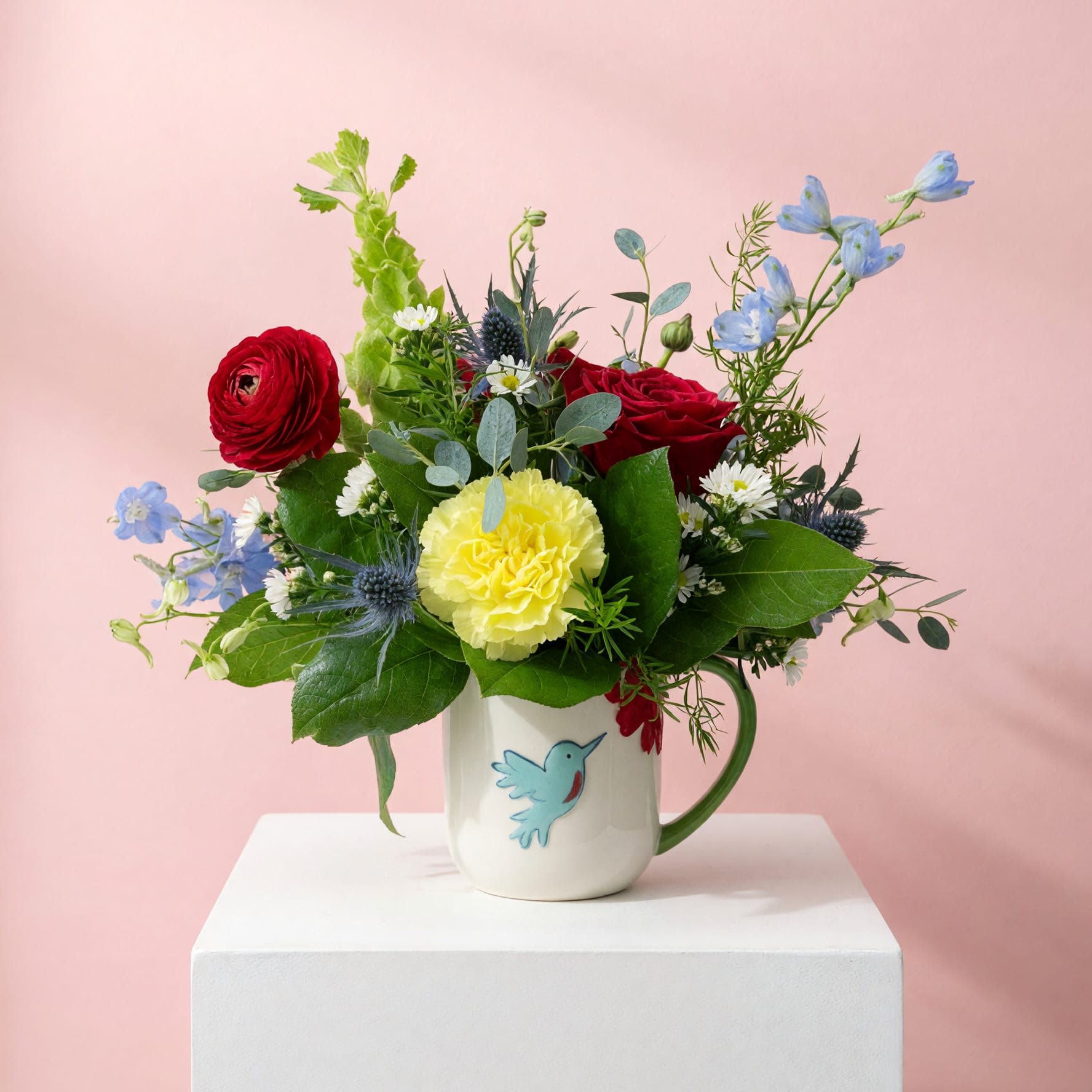 Hummingbird's Kiss Flower Bouquet