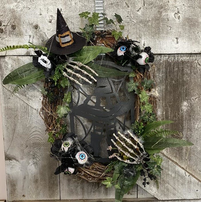 Spooky Season Silk (Artificial) Wreath