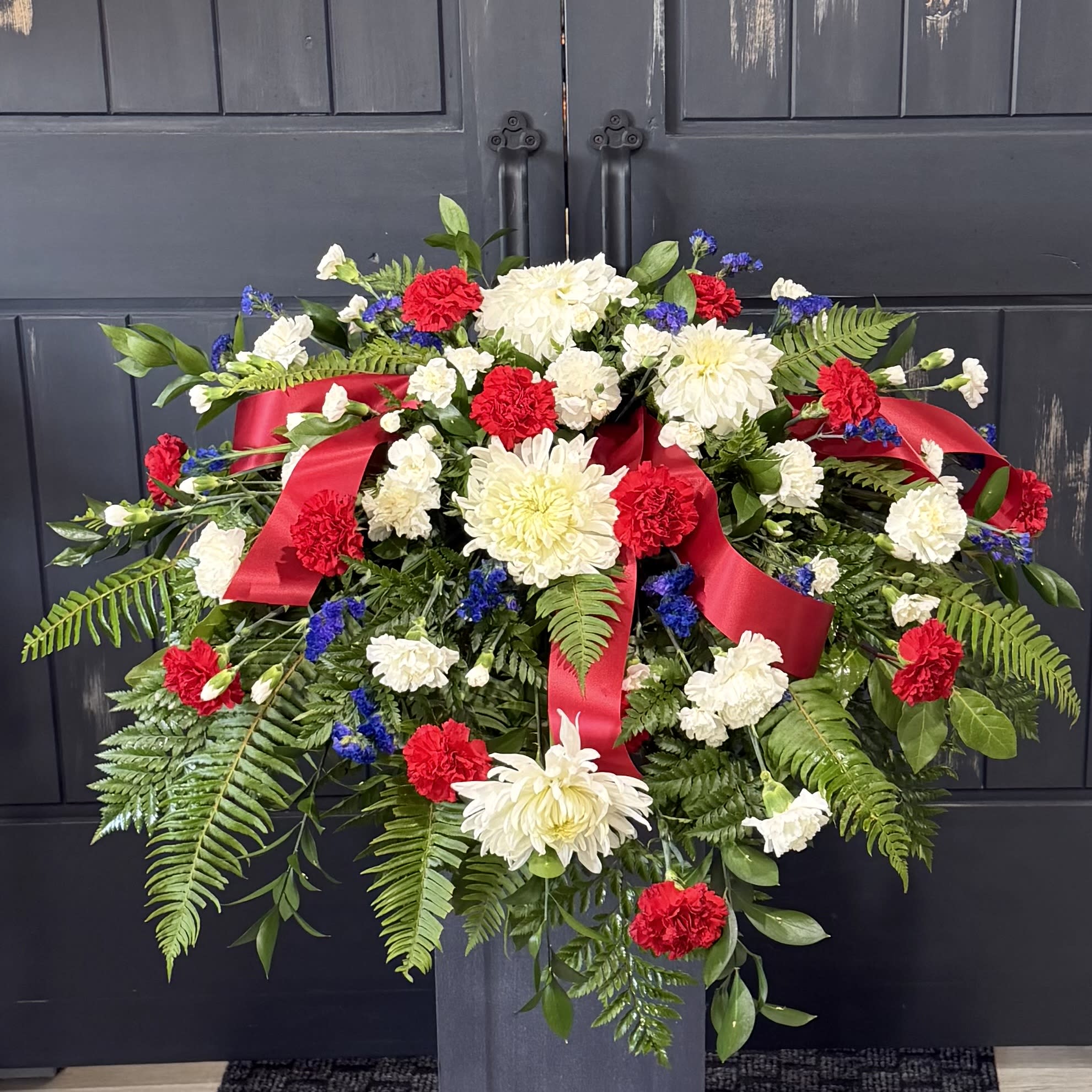 Patriotic Casket Spray