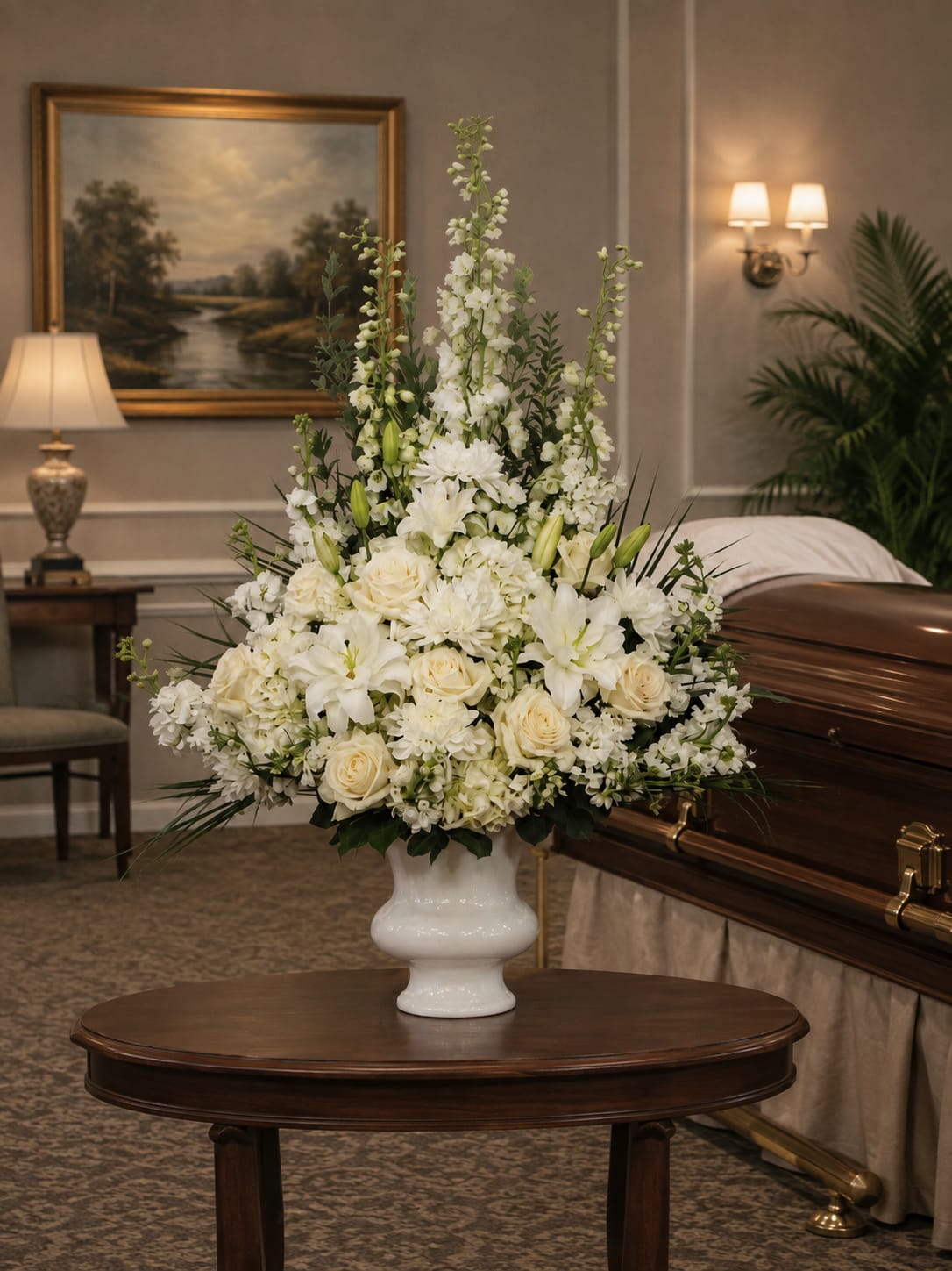 Serene Grace Urn Arrangement