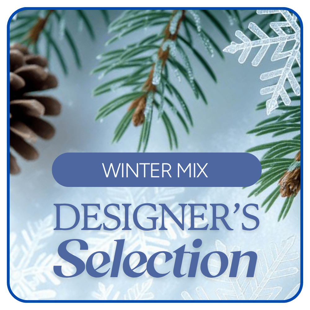 Designer's Choice Winter Flowers Flower Bouquet