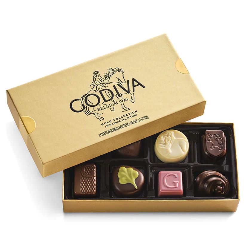 Godiva Assorted Chocolates 8 PC