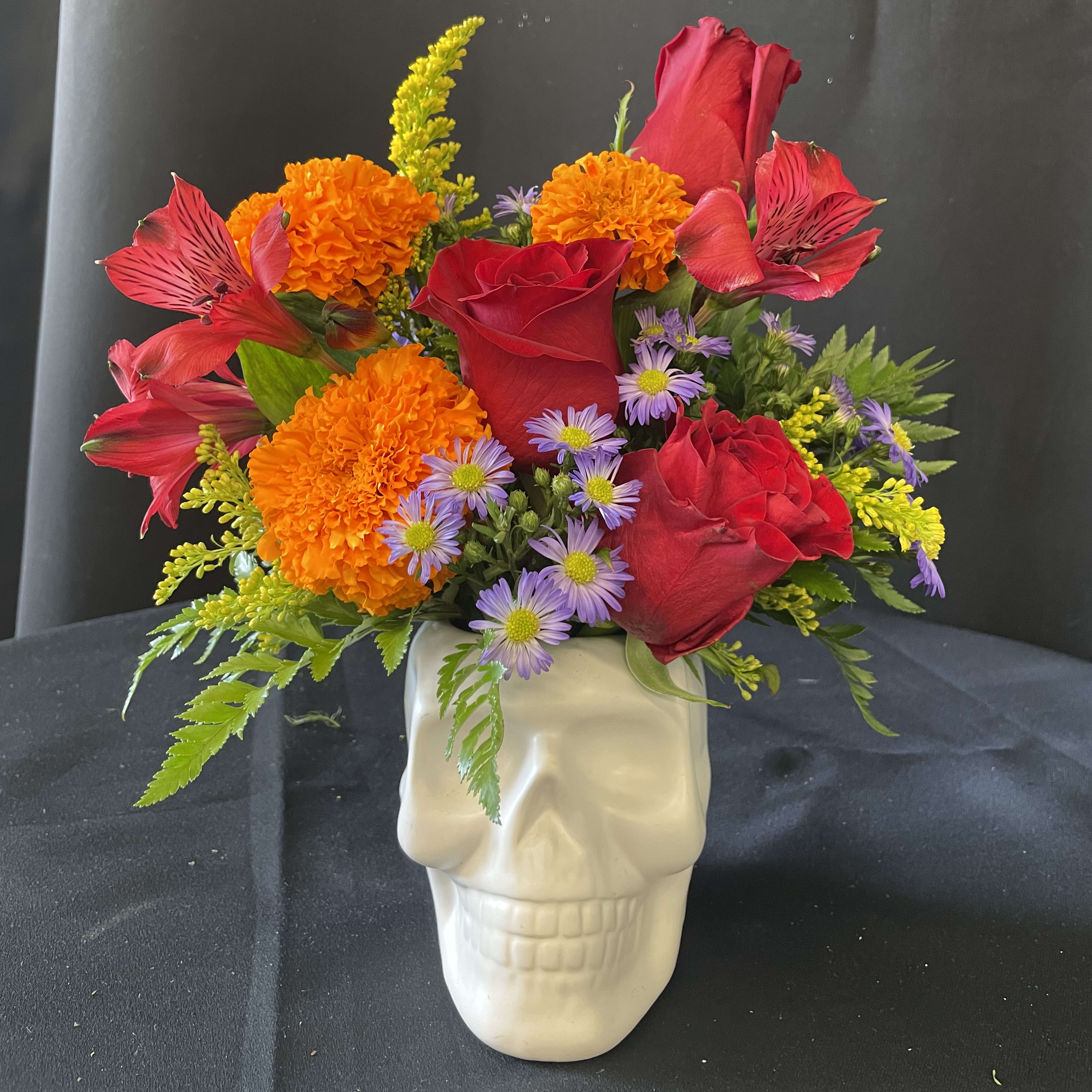 Dia de Los Muertos Flower Bouquet