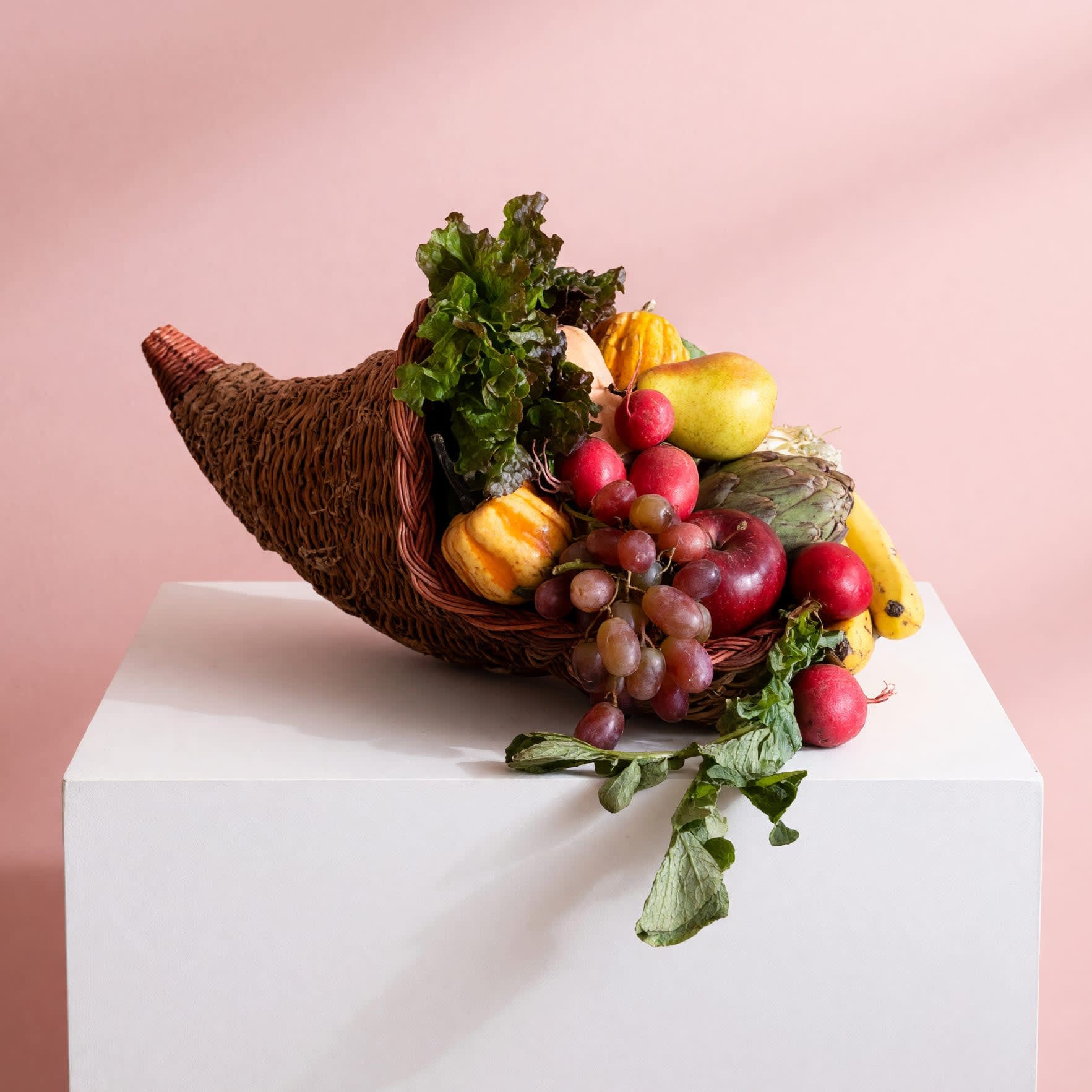 Fresh Cornucopia Flower Bouquet