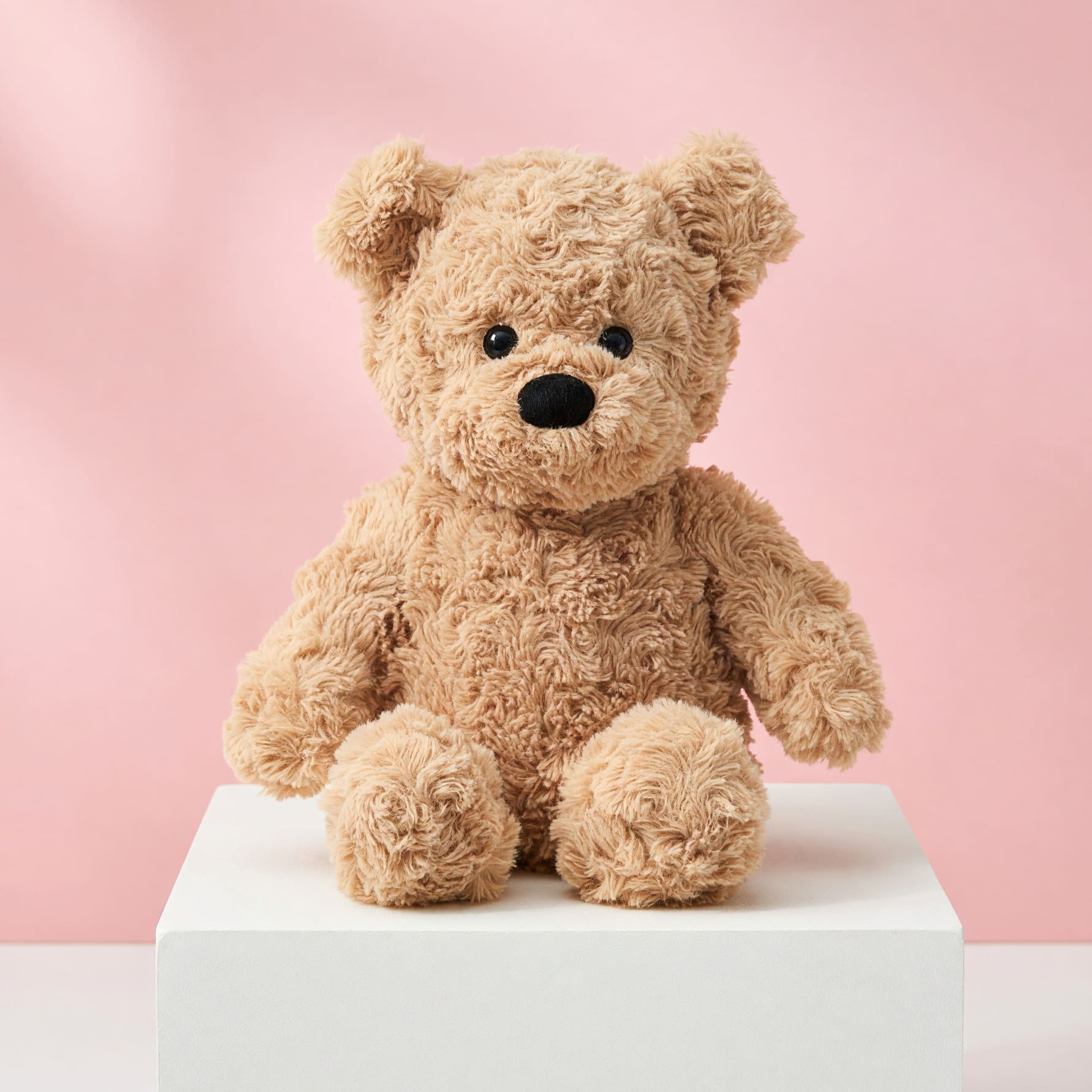 Brown Curly Bear Warmie