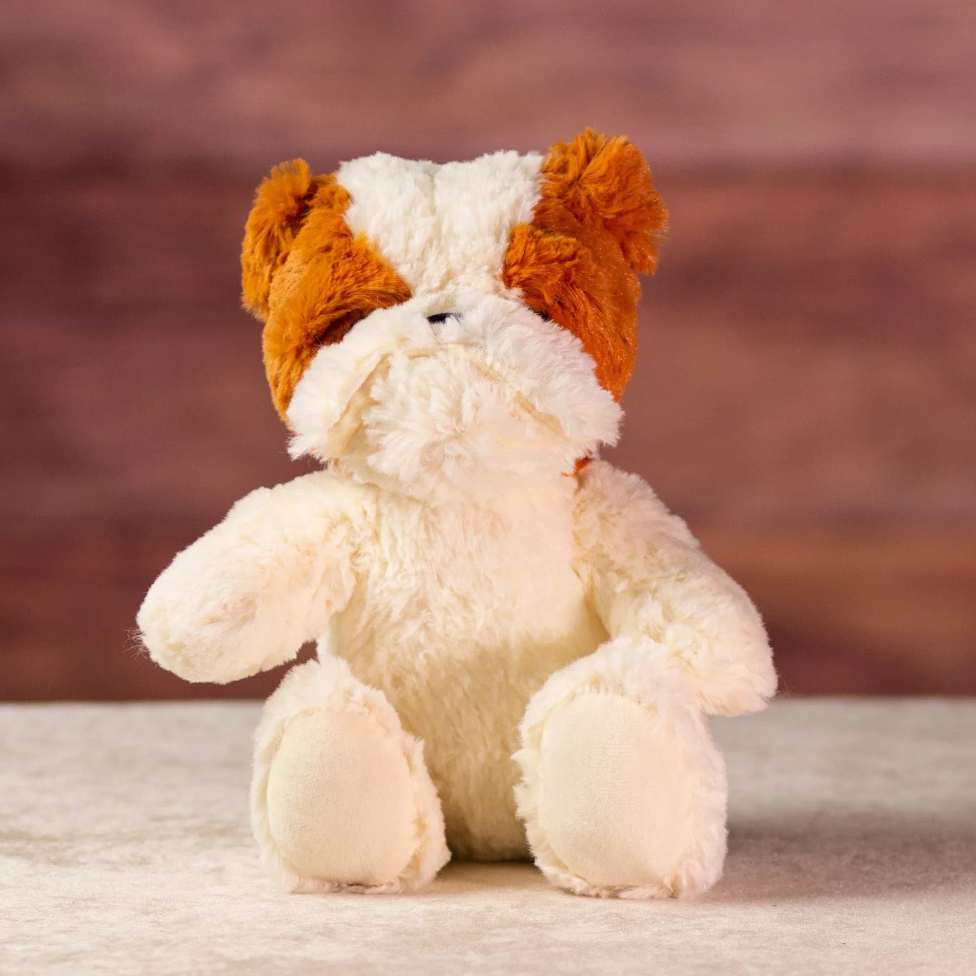 10" Big Fluffy Bulldog Flower Bouquet