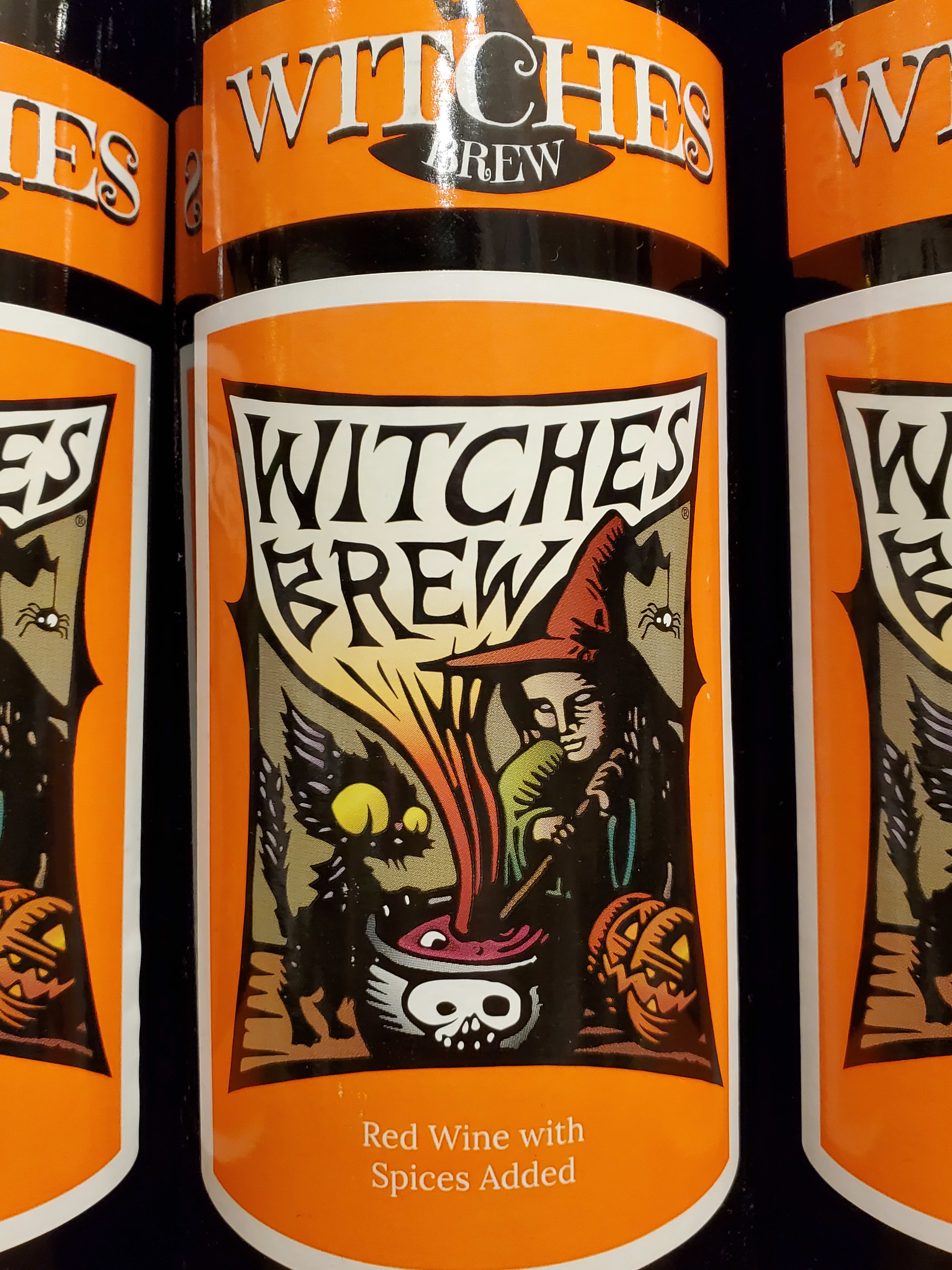 Witches Brew Spiced Red Wine Flower Bouquet