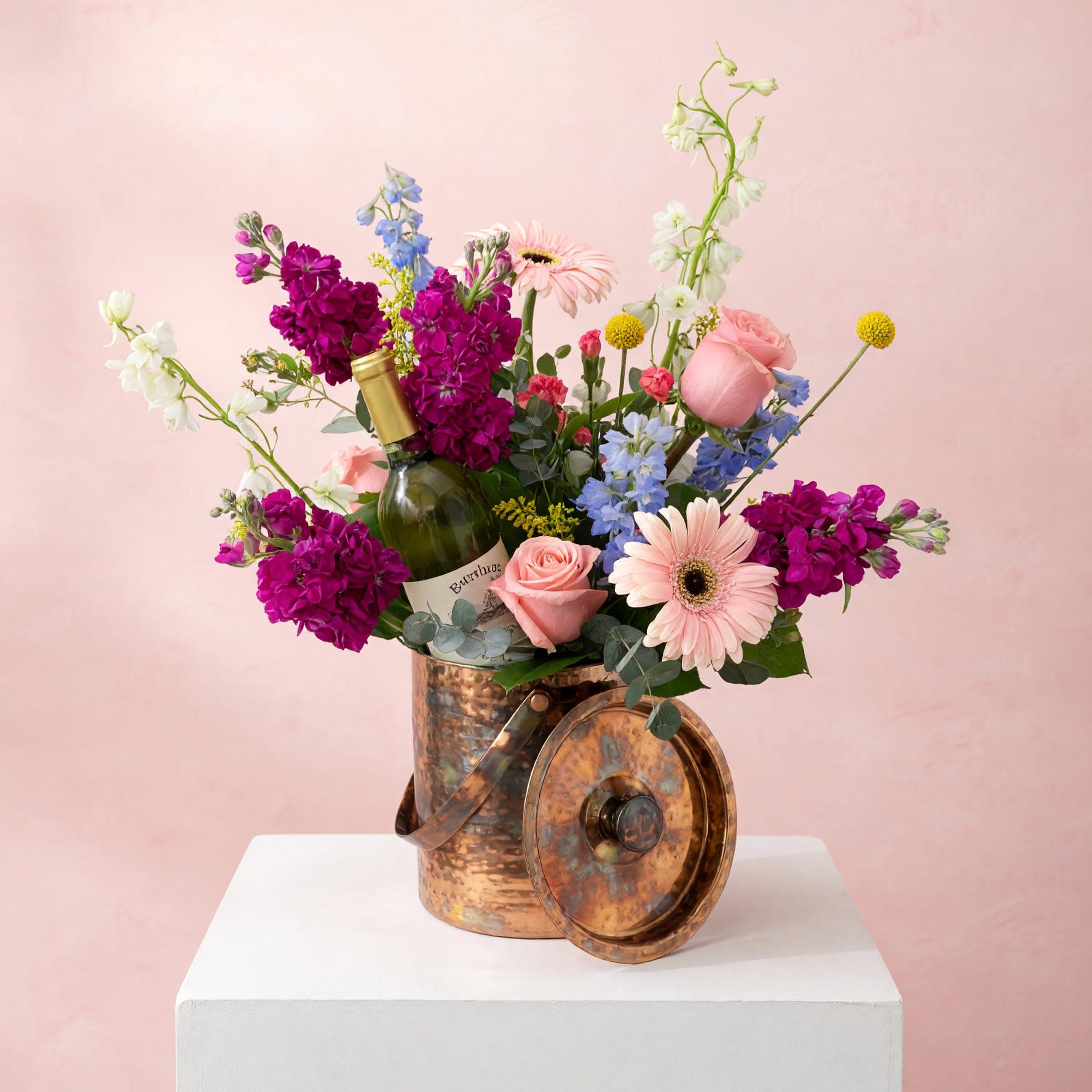 Blooms and Bubbly Flower Bouquet