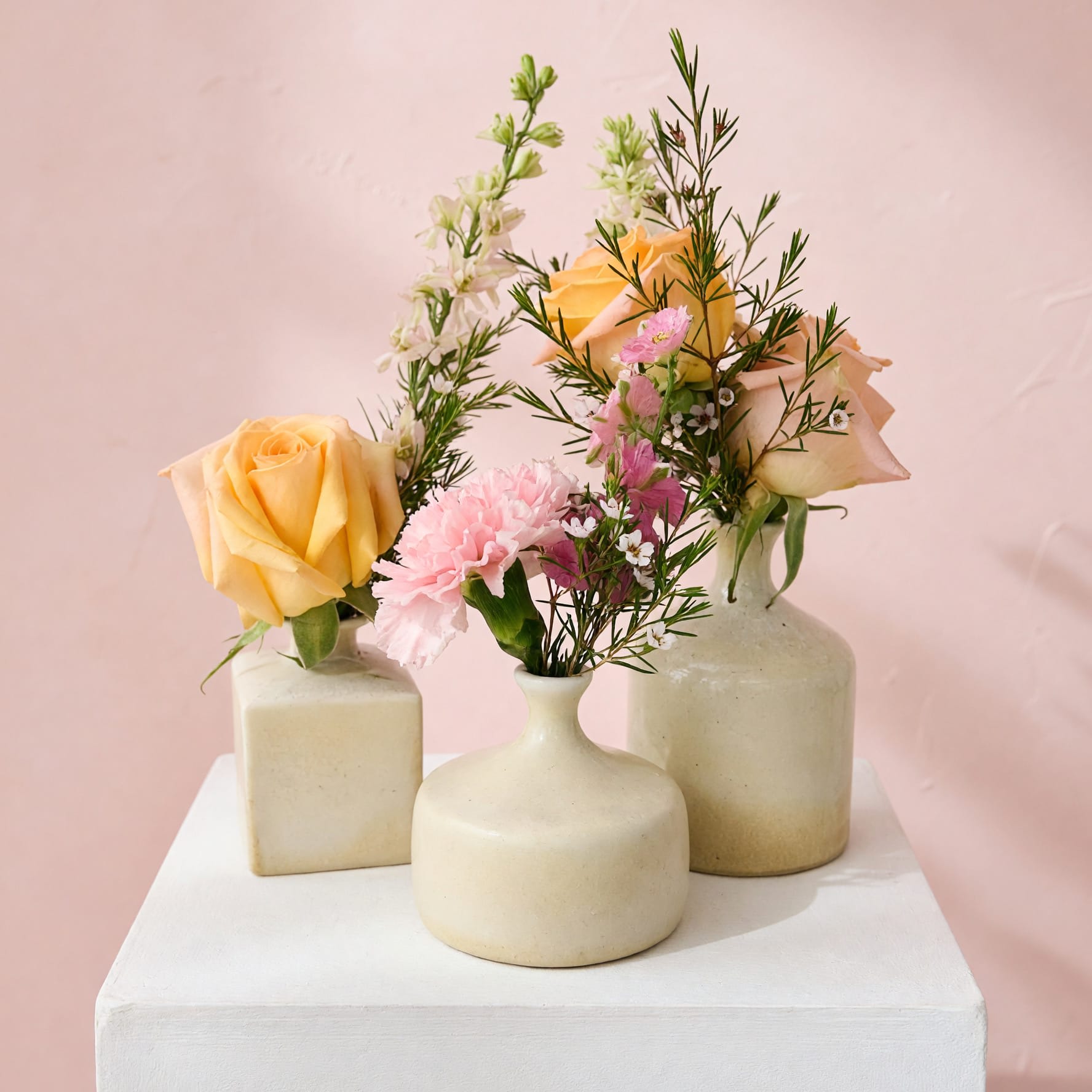 Three's a Charm Flower Bouquet