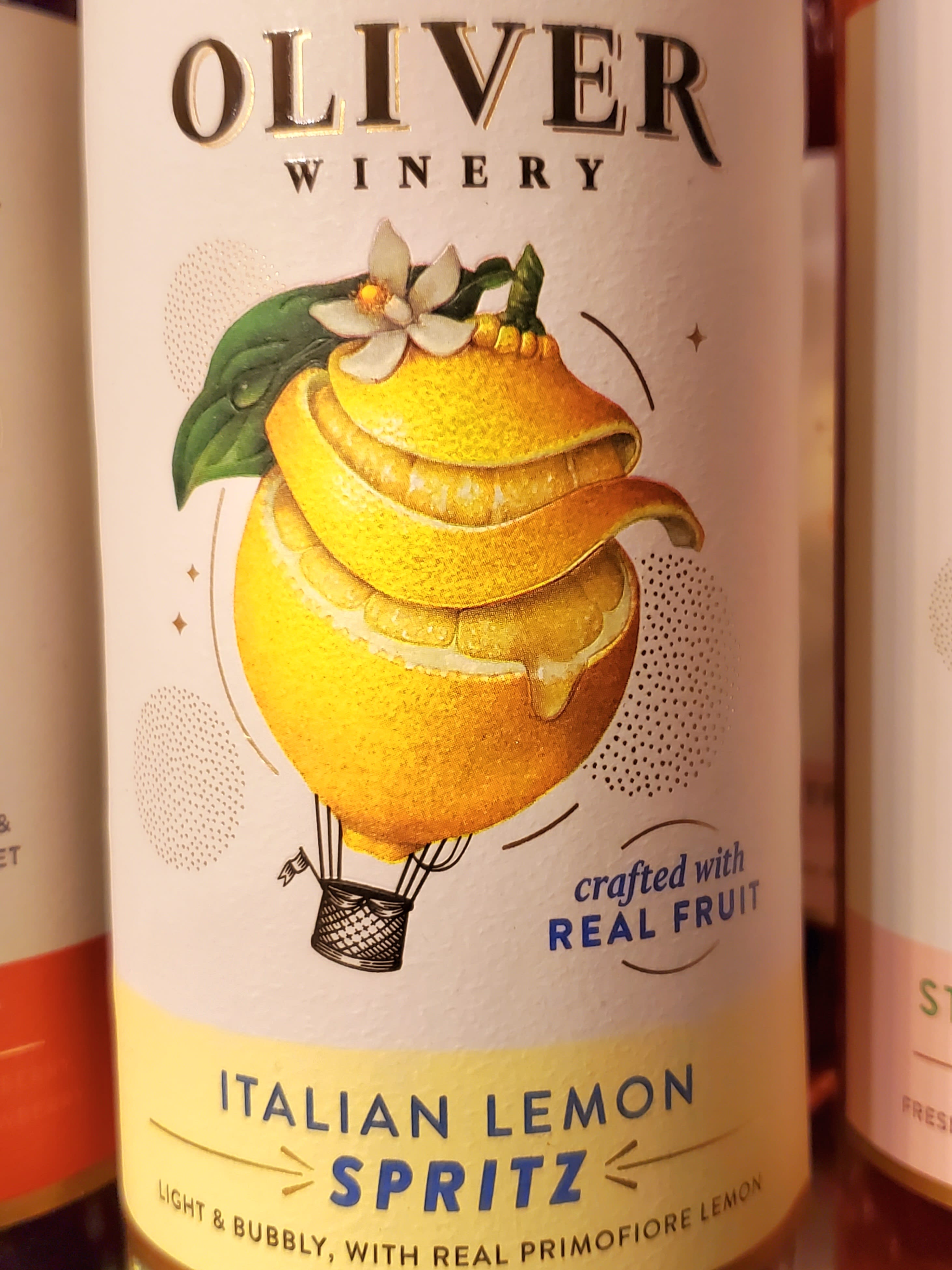 Oliver Winery, Italian Lemon Spritz Flower Bouquet