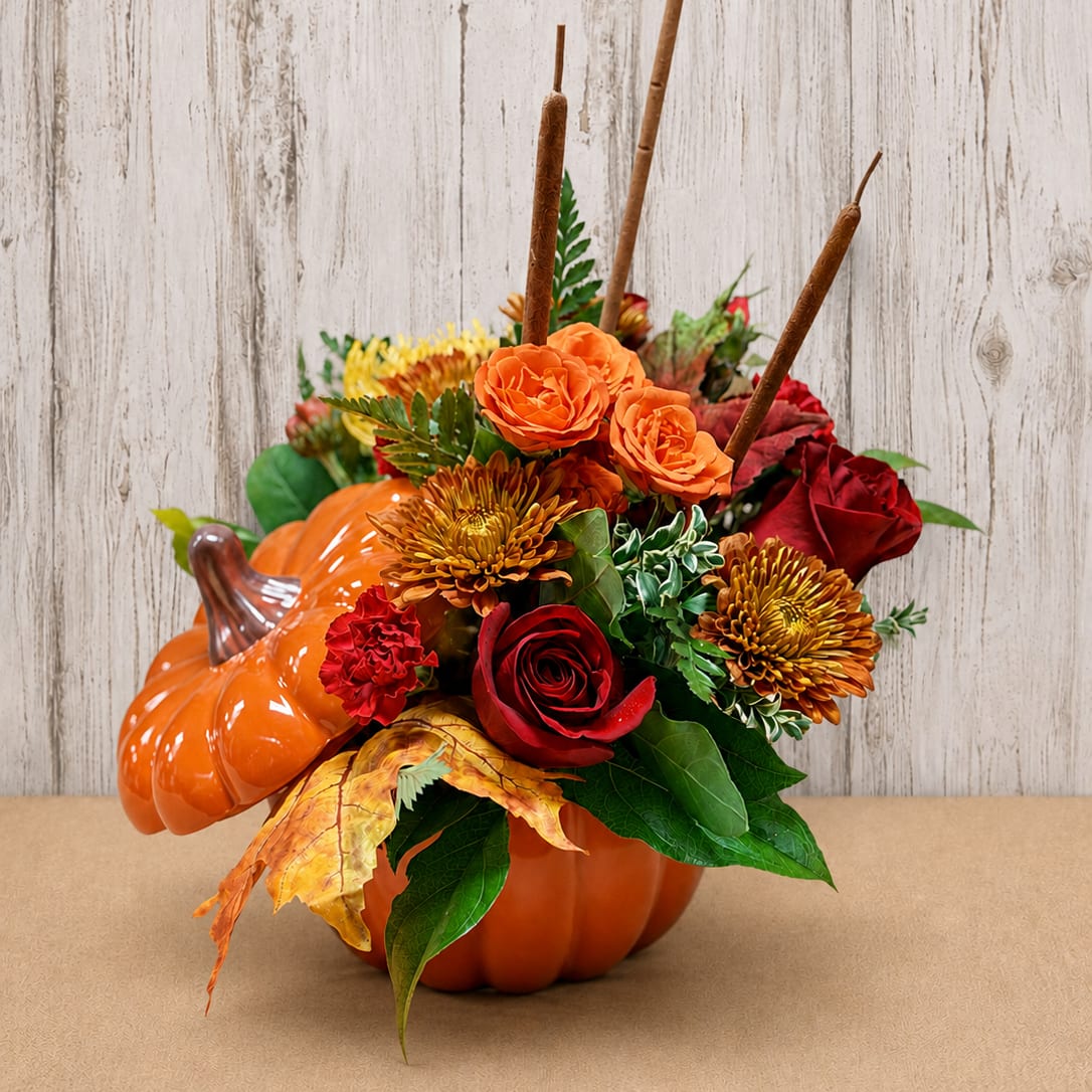 Pumpkin Pie Flower Bouquet