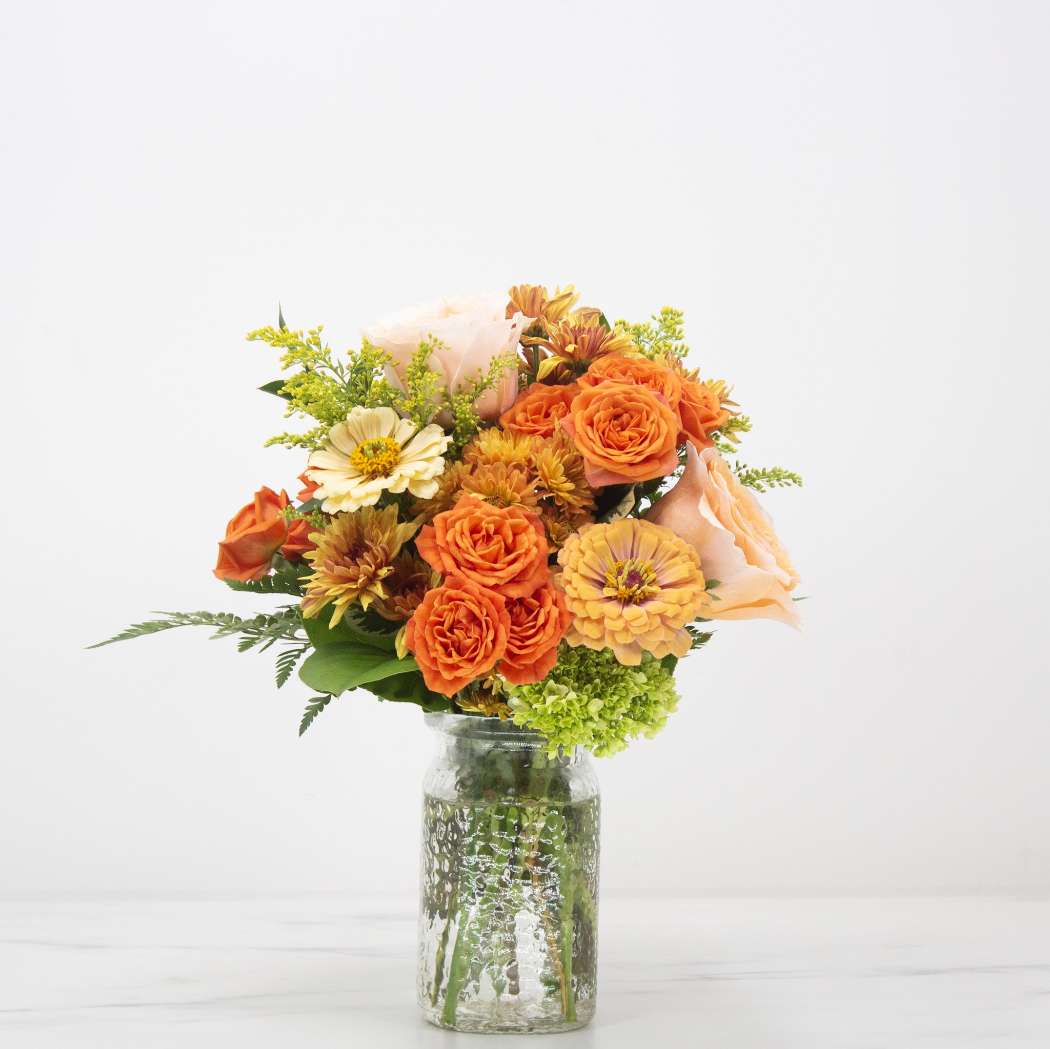 Amber Glow Petite Flower Bouquet