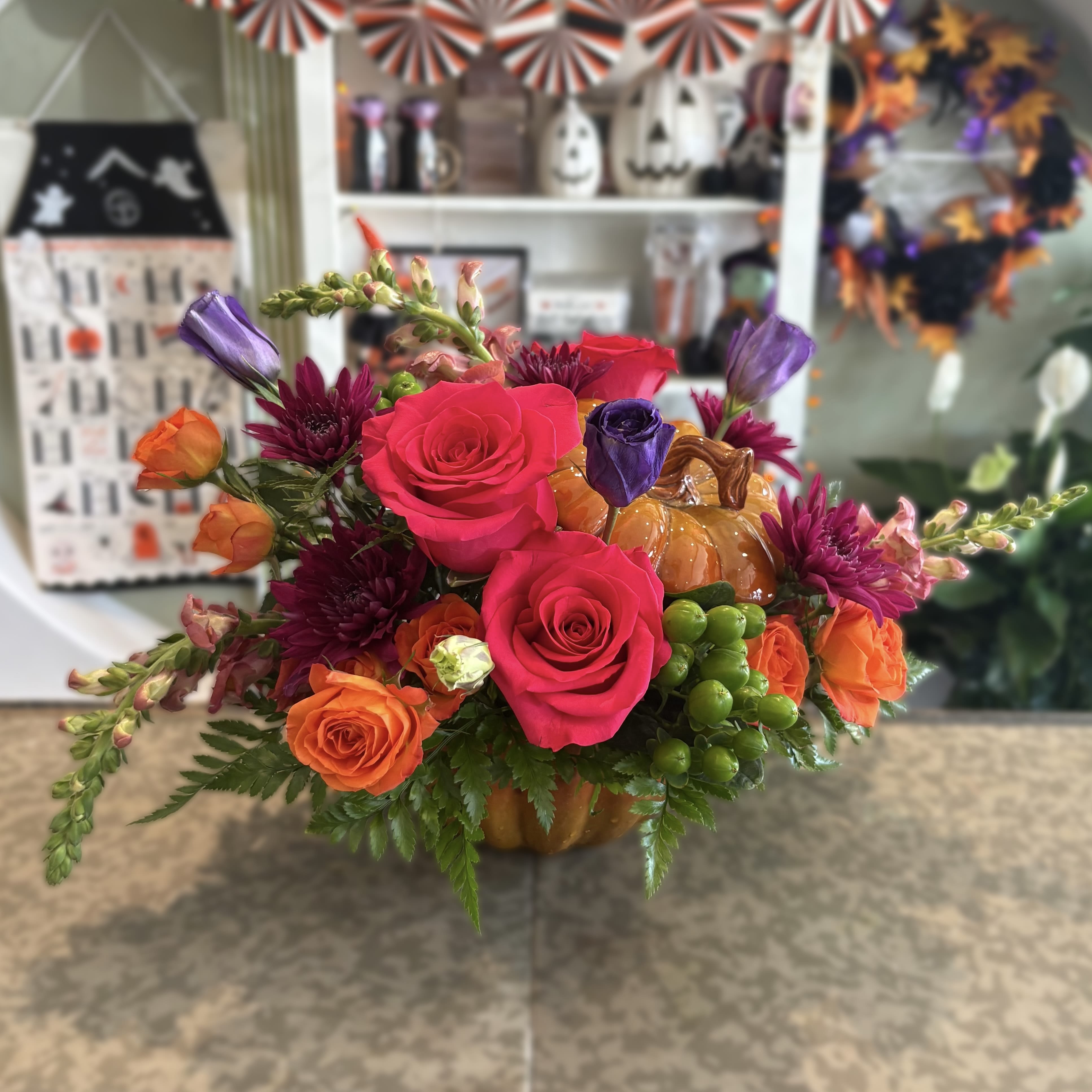 Pumpkin Pie Flower Bouquet
