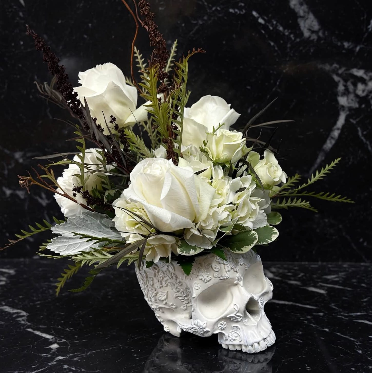 Gothic Garden Flower Bouquet