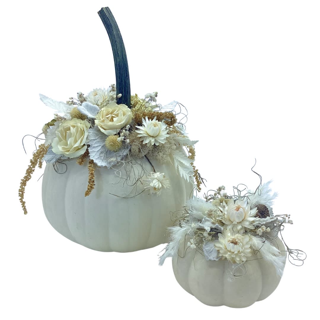 Dried Pumpkin Flower Decor Flower Bouquet