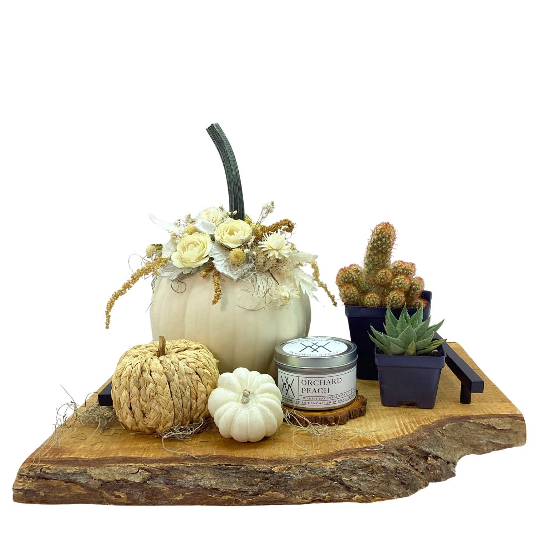 Luxury Fall Decor Board Flower Bouquet