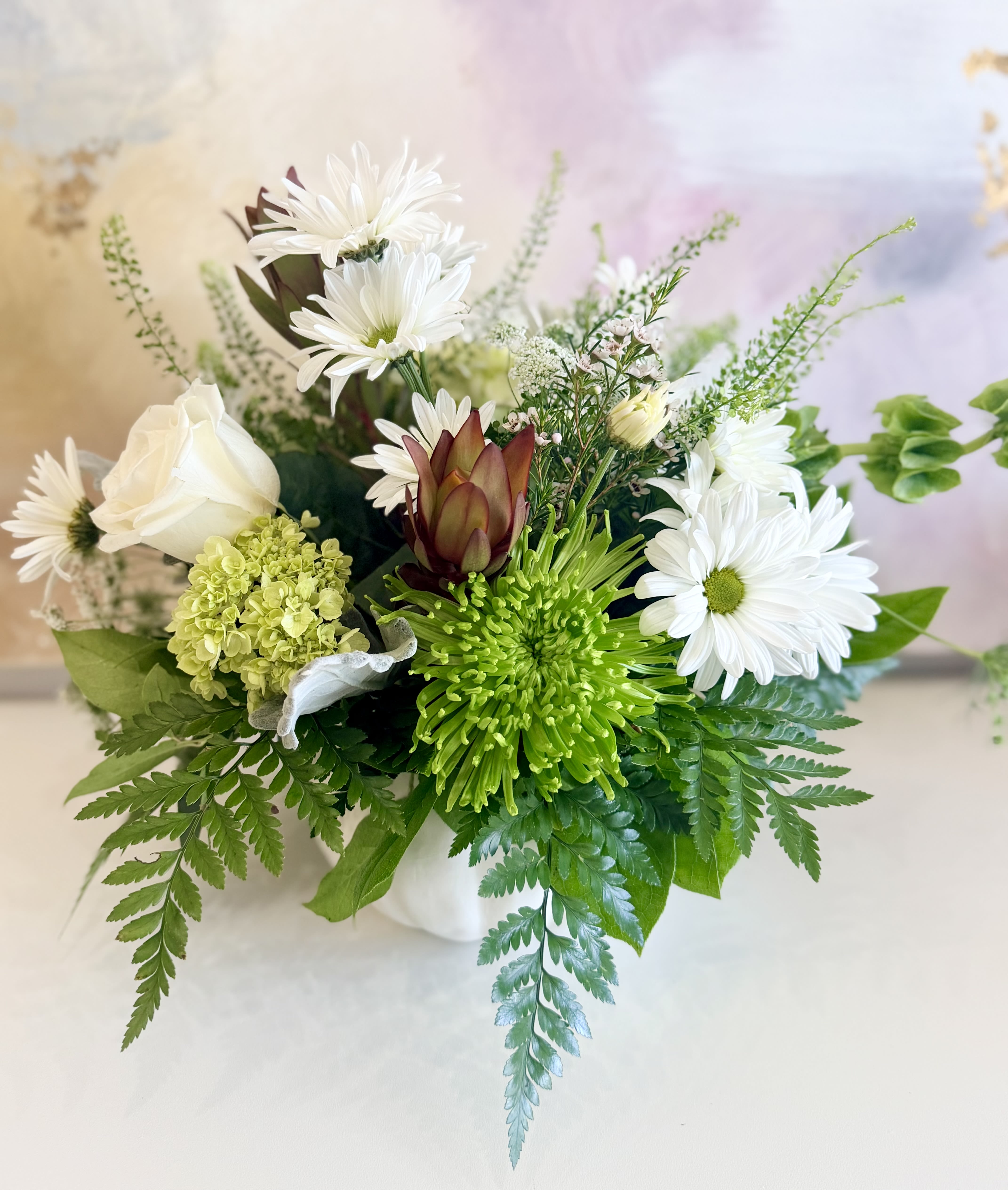 Autumn Frost Flower Bouquet
