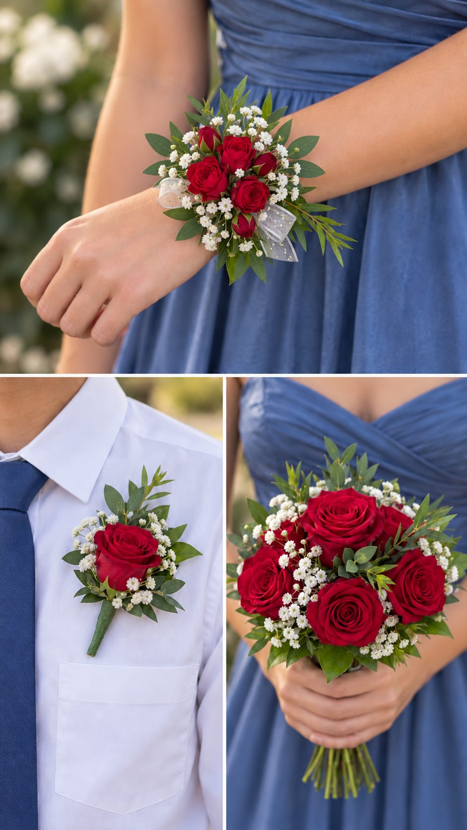 Red Homecoming Flowers Flower Bouquet