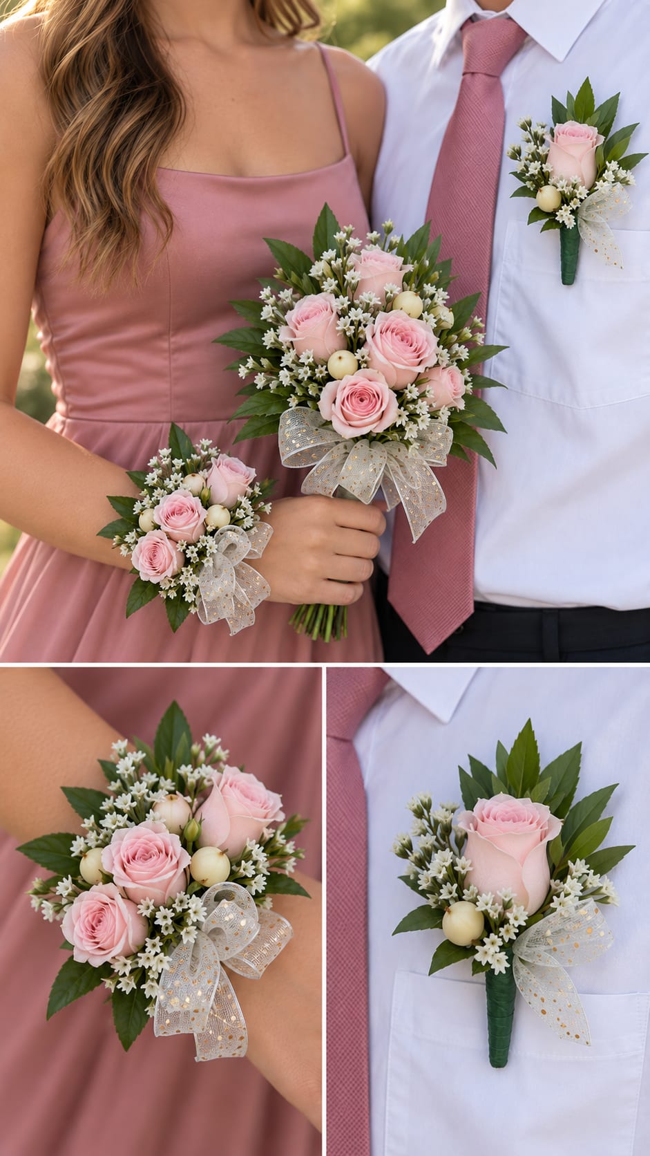 Pink Homecoming Flowers Flower Bouquet