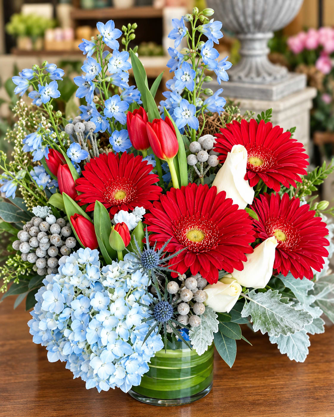 Patriotic Beauty Flower Bouquet