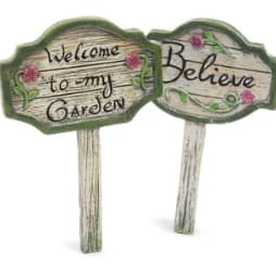Fairy Garden Signs