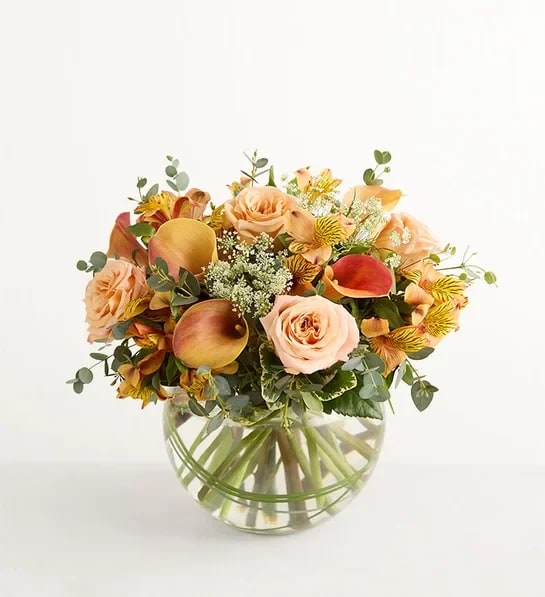 Graceful Fall Flower Bouquet