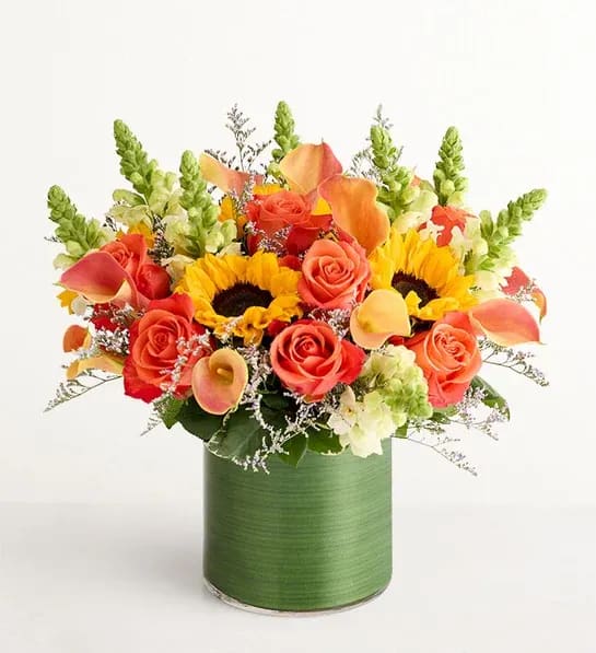 Vibrant Fall Charm Flower Bouquet