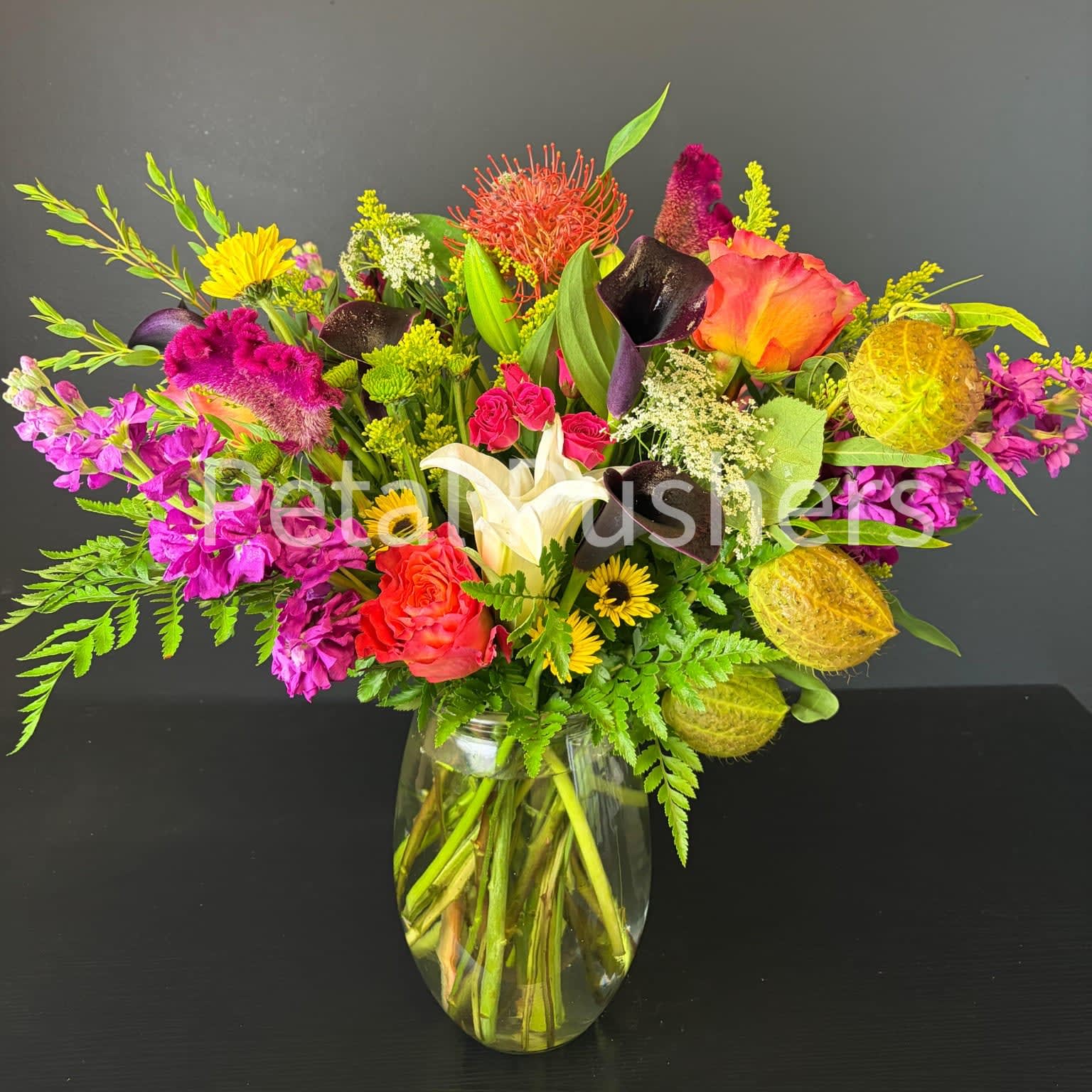 Bohemian Sunset Flower Bouquet