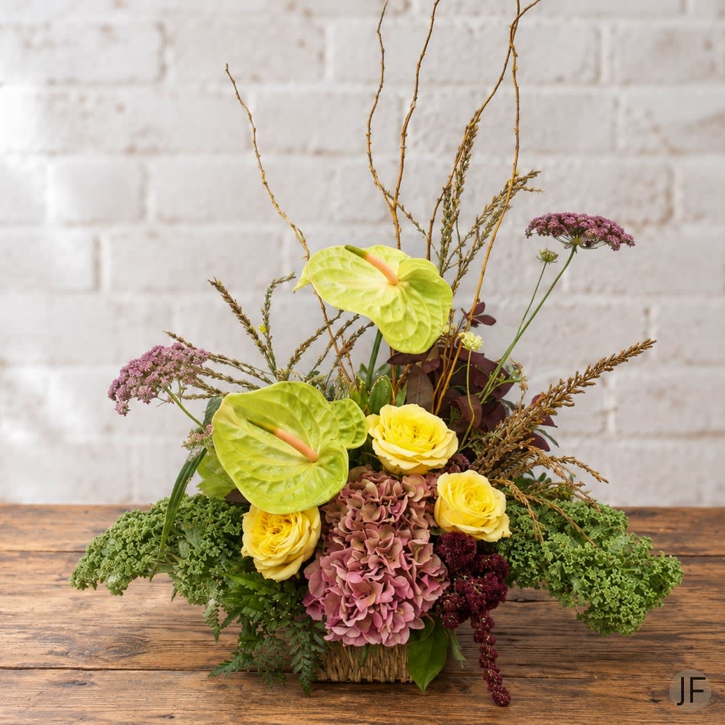 Architectural Harvest Flower Bouquet