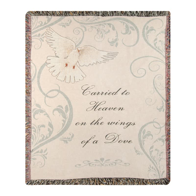 Carried to Heaven 50"x60" Tapestry Throw