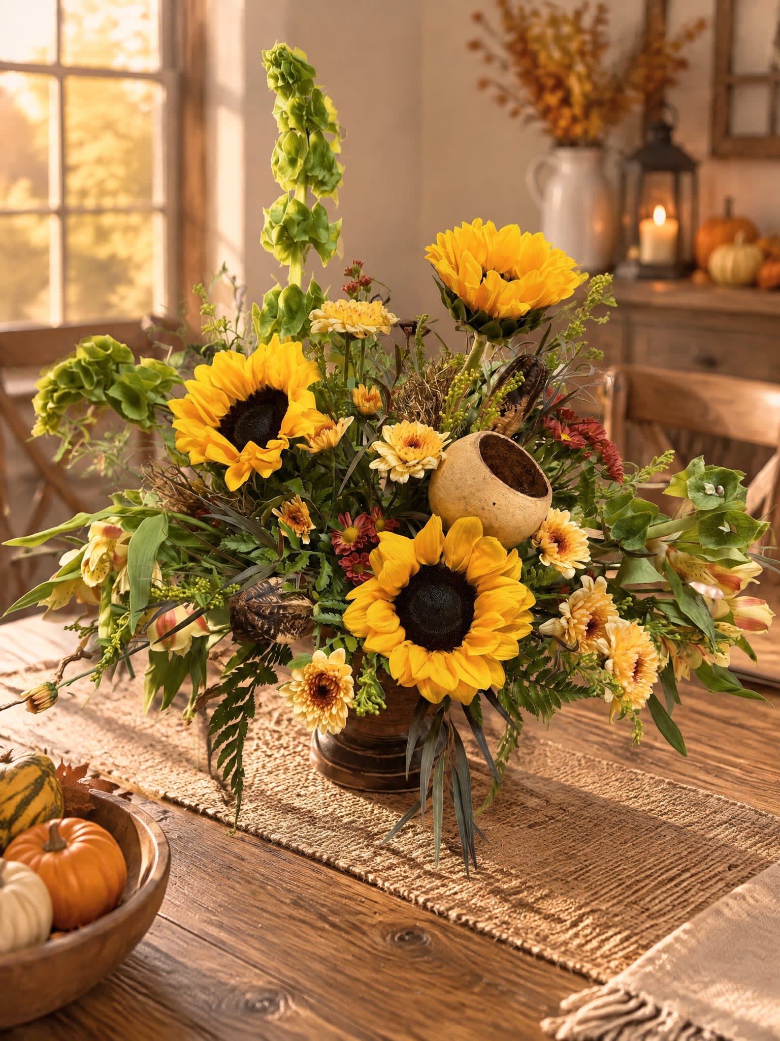 Harvest Glow Flower Bouquet