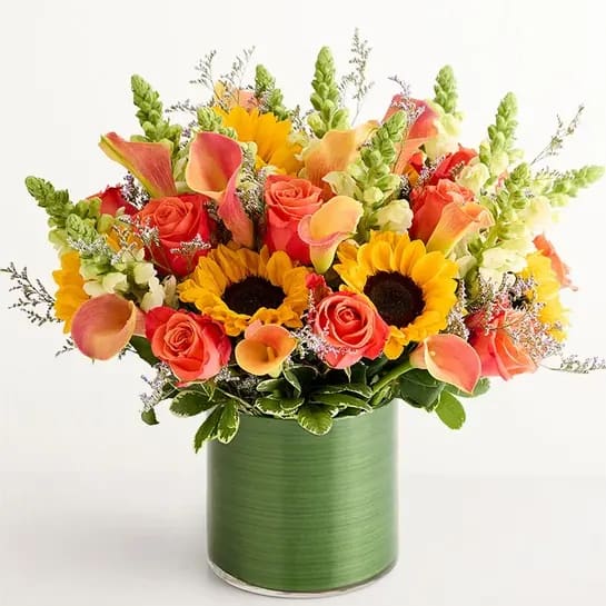 Vibrant Fall Charm Flower Bouquet