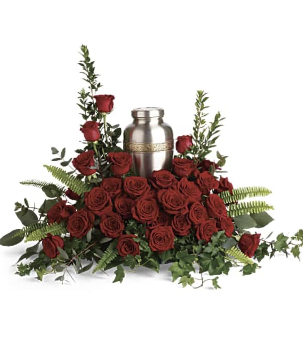 Eternally Yours Urn Arrangement Flower Bouquet