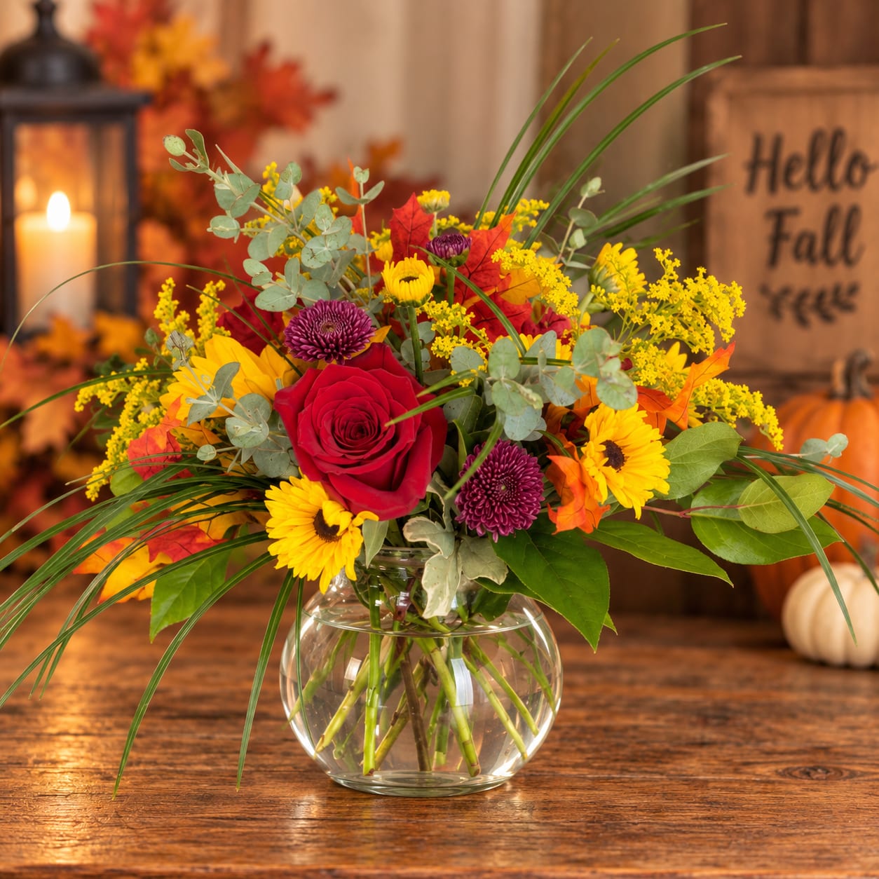 Fall Posey Flower Bouquet