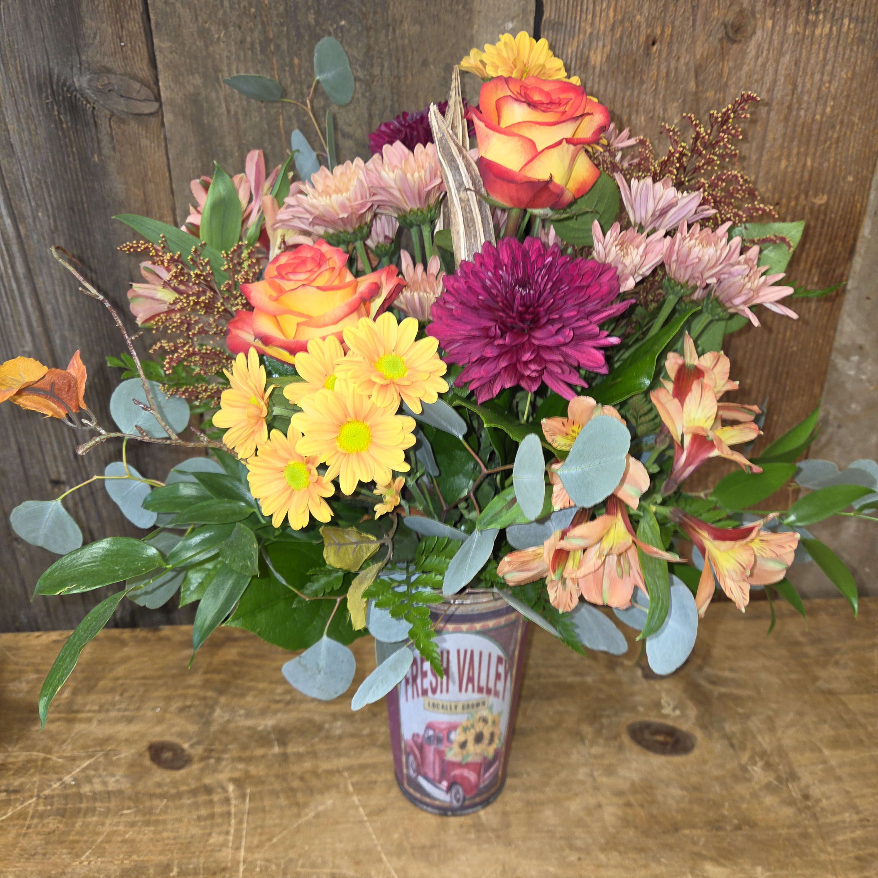 Judy's Fall Classic 3 Flower Bouquet