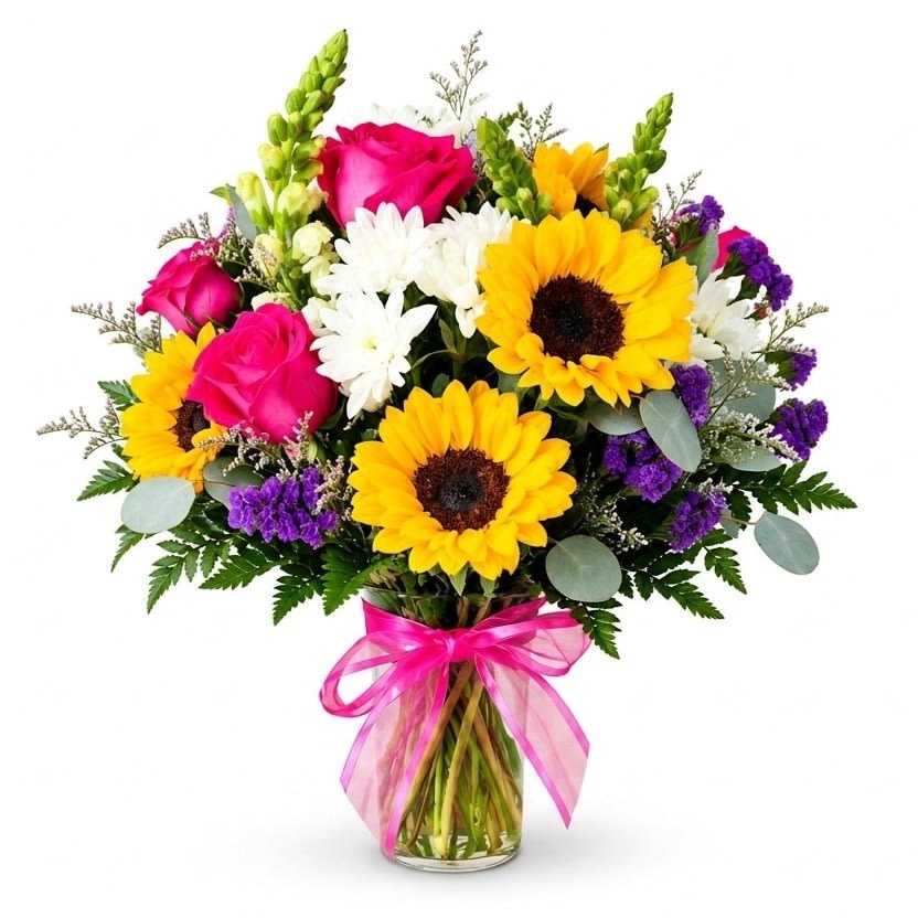 Pure Happiness Flower Bouquet