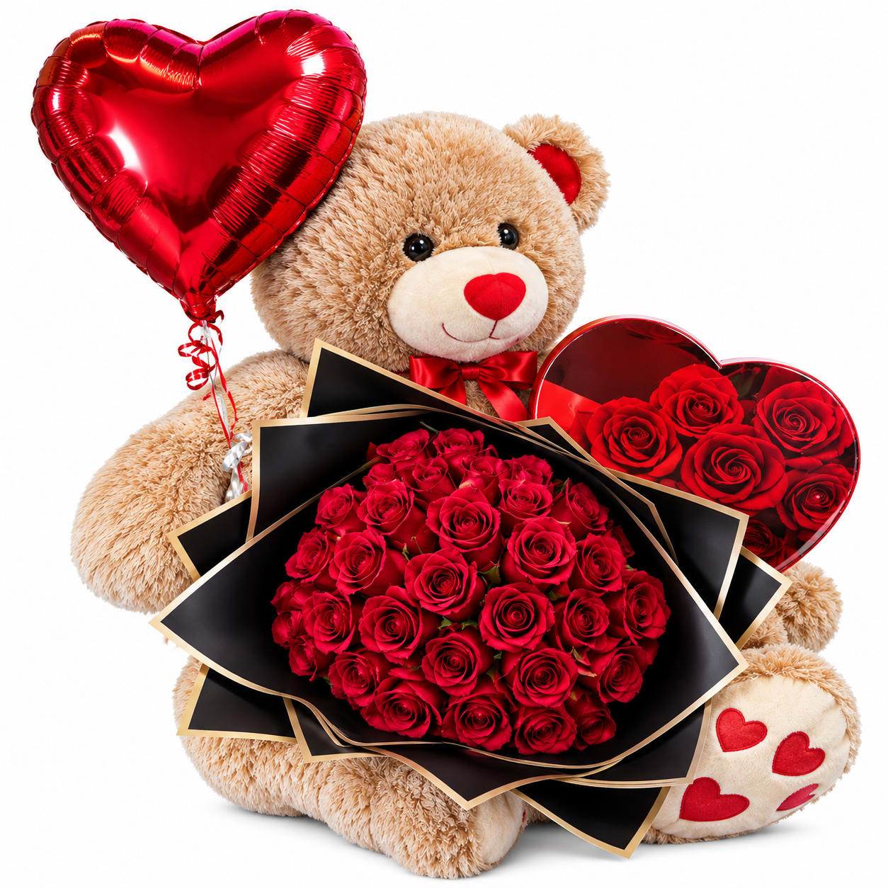 I Love You Bundle Flower Bouquet