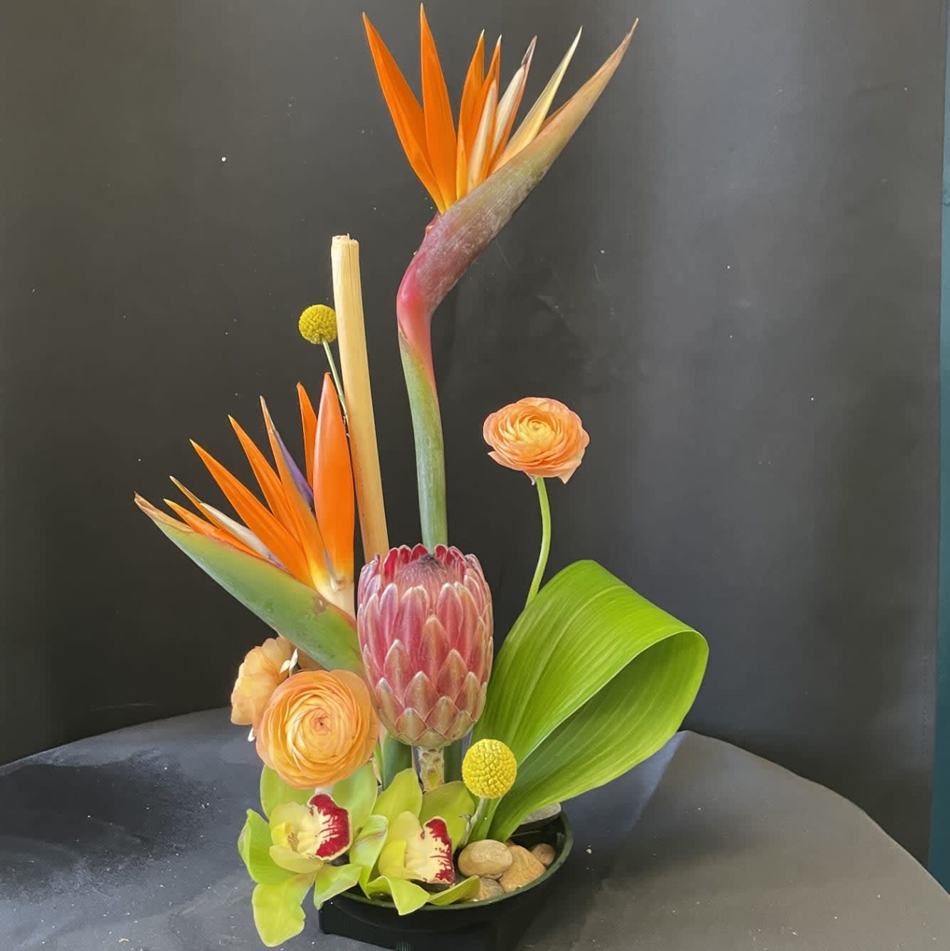 Ikebana Flower Bouquet