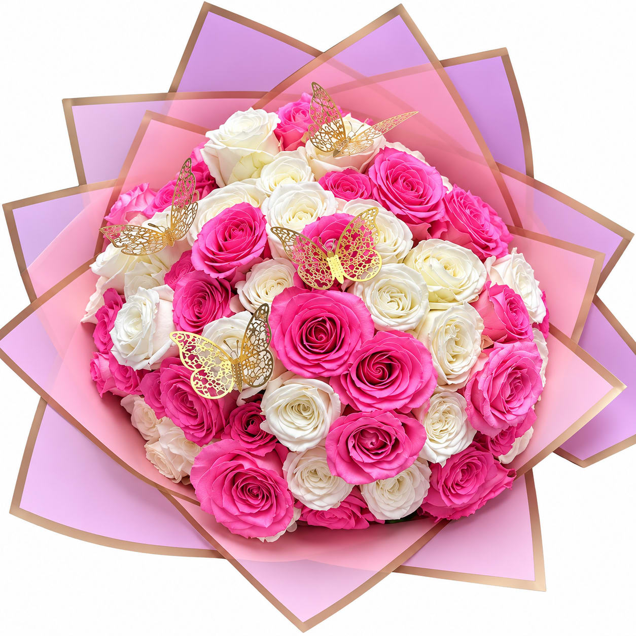 Pretty in Pink Flower Bouquet
