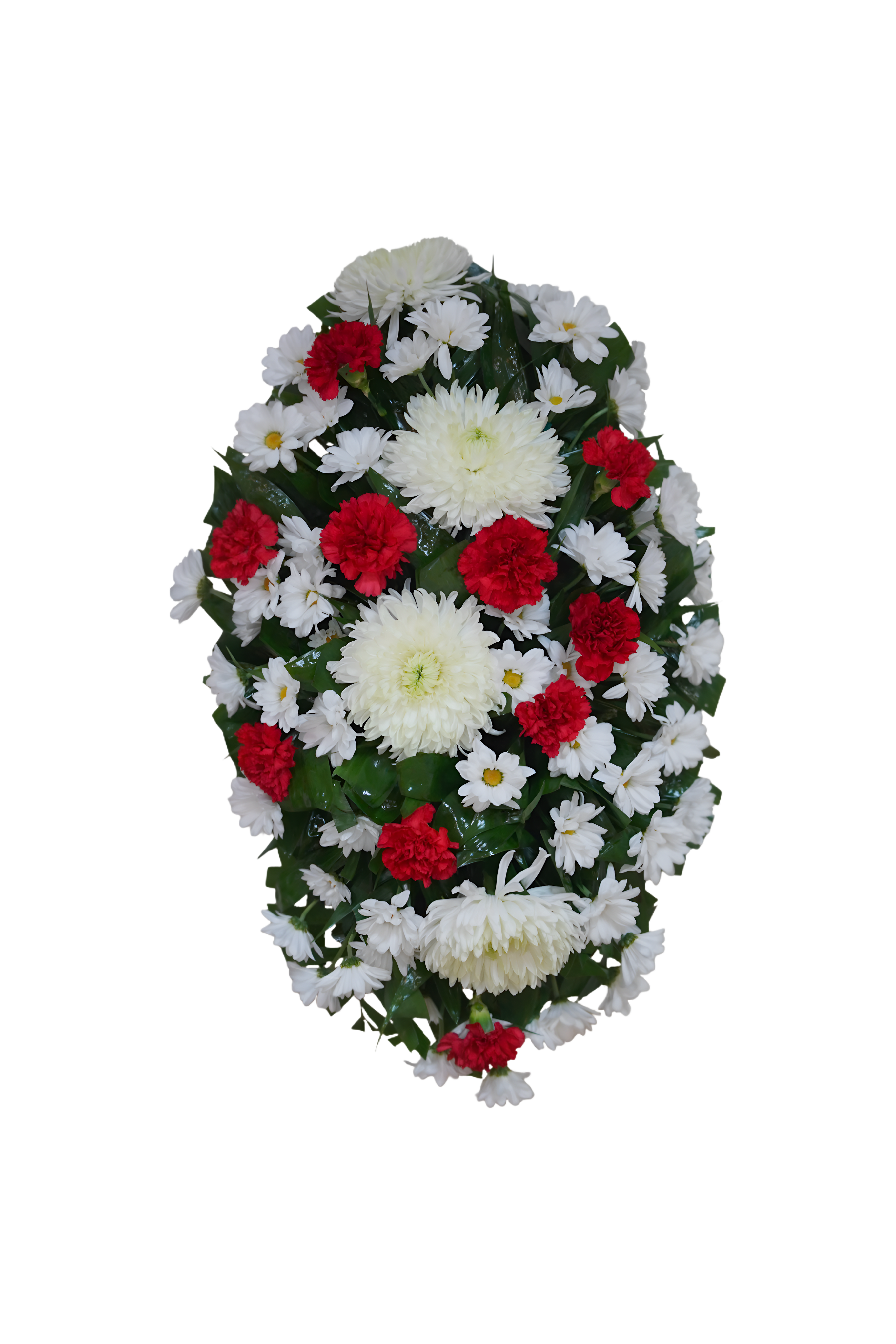 CR-04 Corona de claveles, margaritas y crisantemos Flower Bouquet
