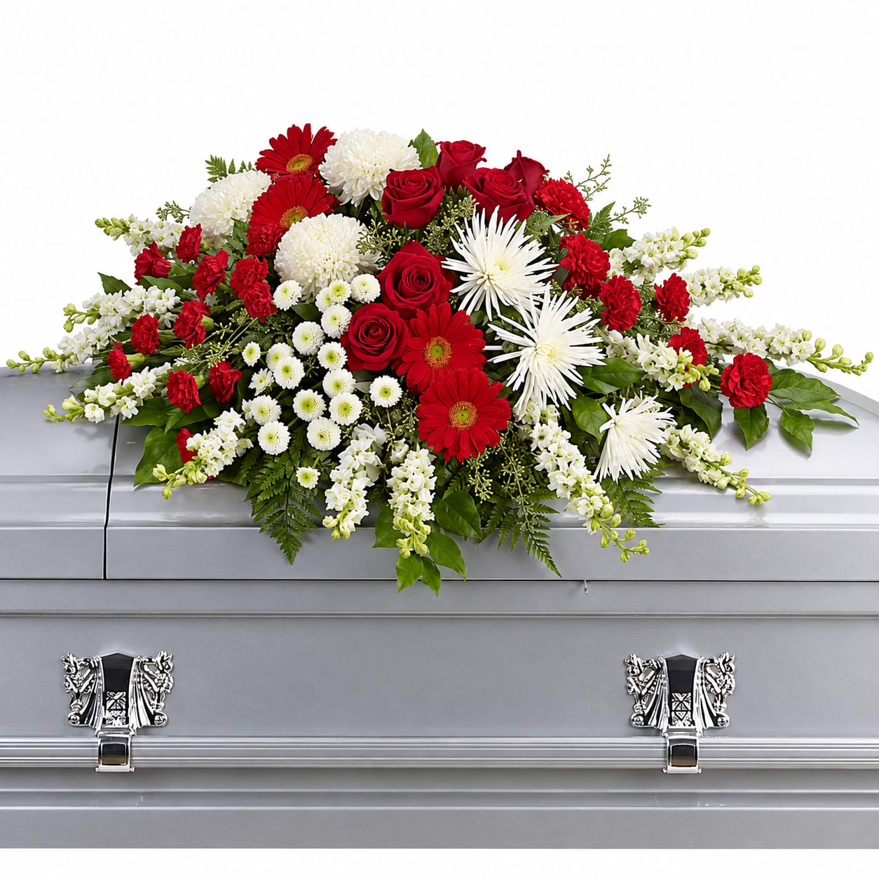 Strength and Wisdom Casket Spray